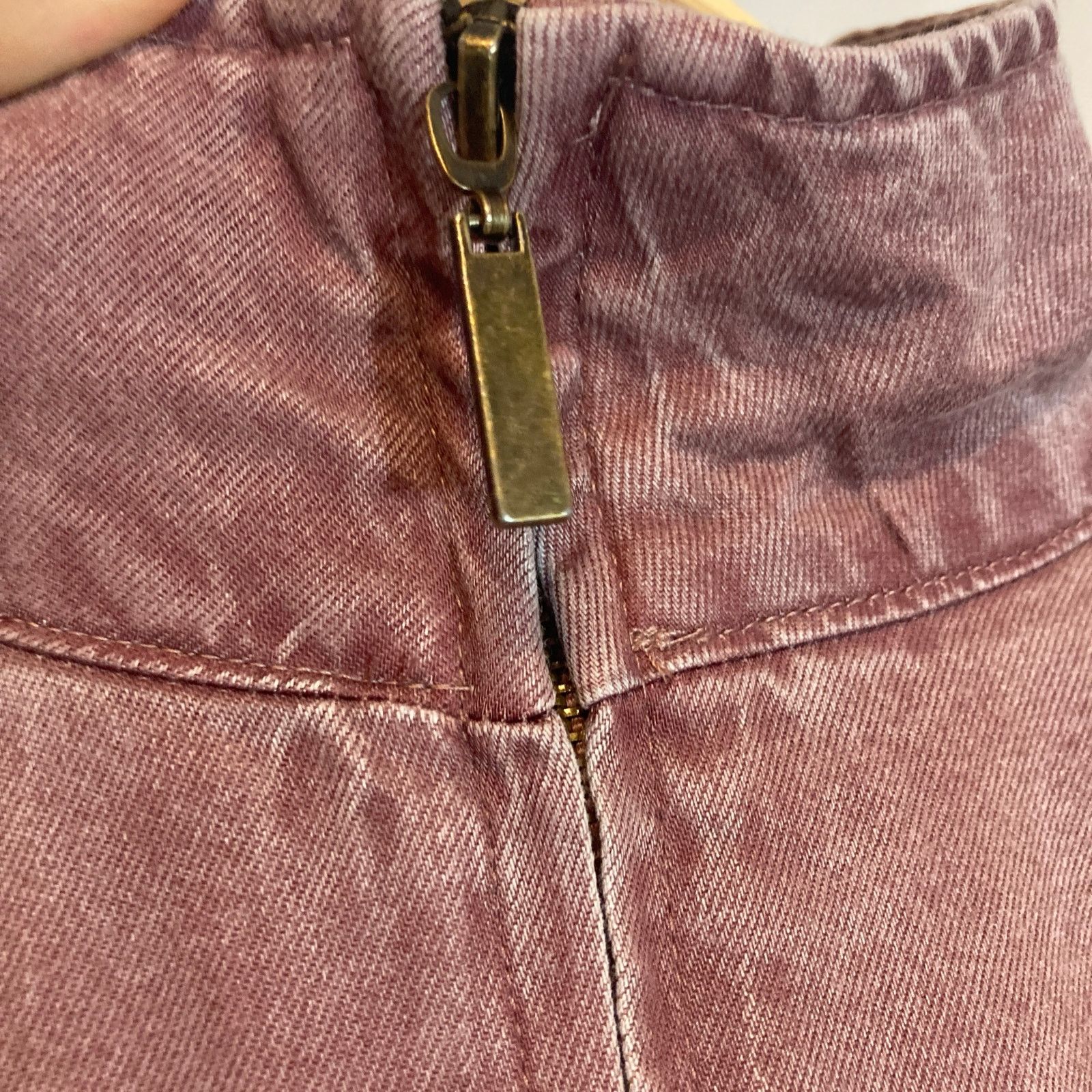 Other Jane and Delancey Lyocell Dusty Rose Full Zip Bomber Jacket Size M / US 6-8 / IT 42-44 - 2 Thumbnail