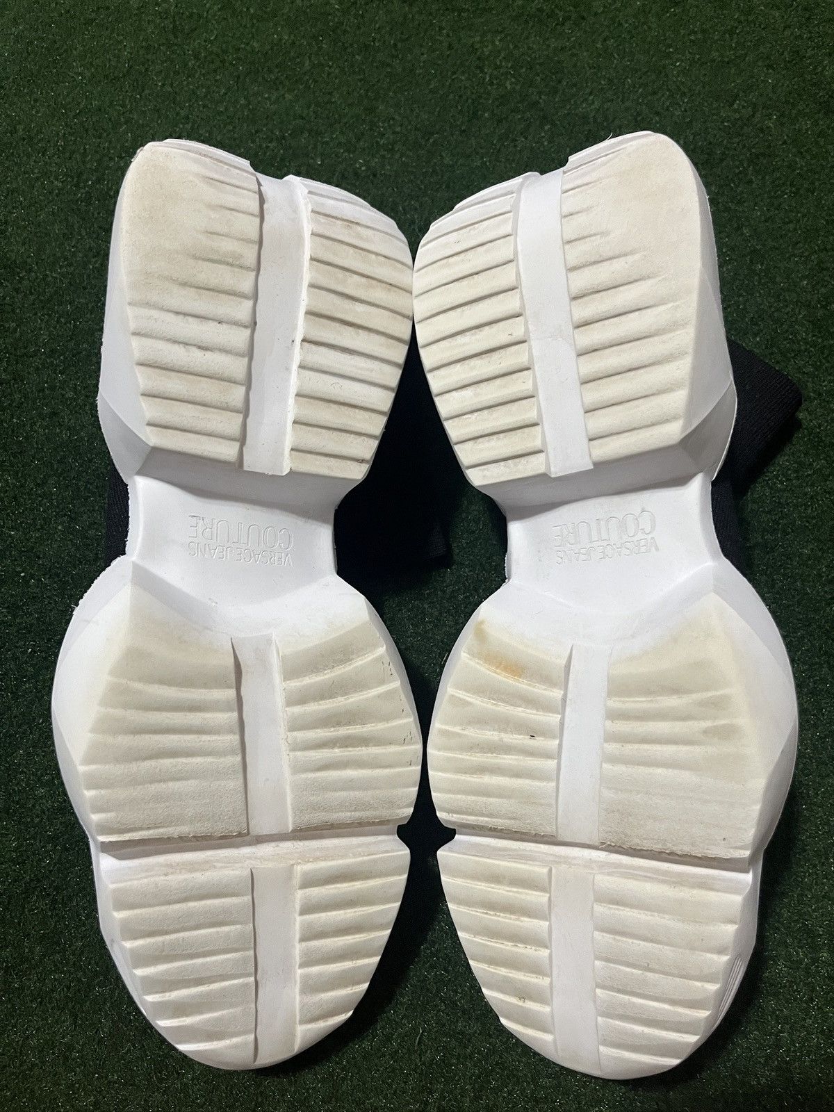 Versace Versace Jeans Couture Speed Pull On Sock Sneakers UK Sz 44 Size US 11 / EU 44 - 7 Thumbnail