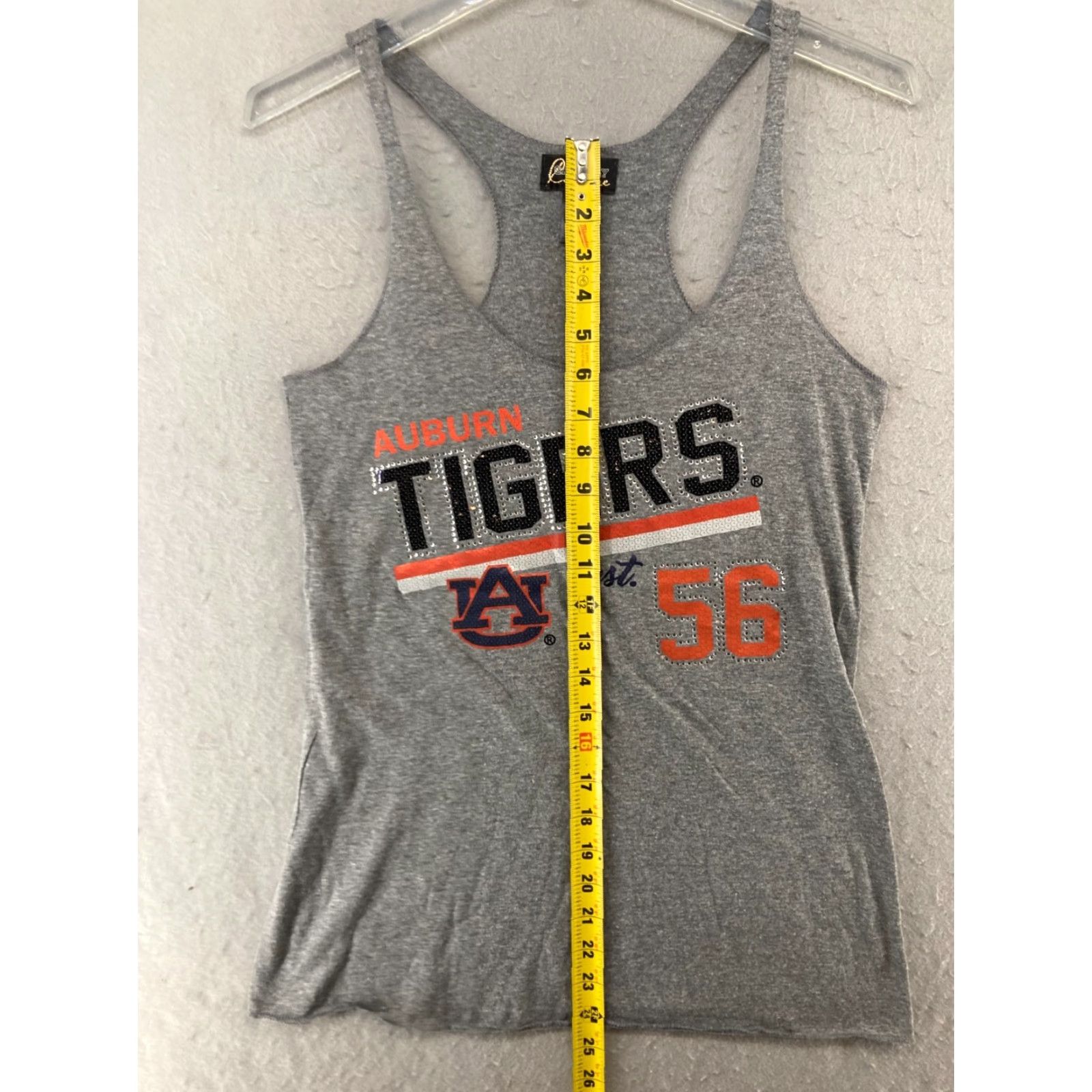Vintage Gameday Couture Tank Womens Small Gray Auburn Tigers Shirt Women Small Gray Tigers Football Tank Top Size S / US 4 / IT 40 - 3 Thumbnail