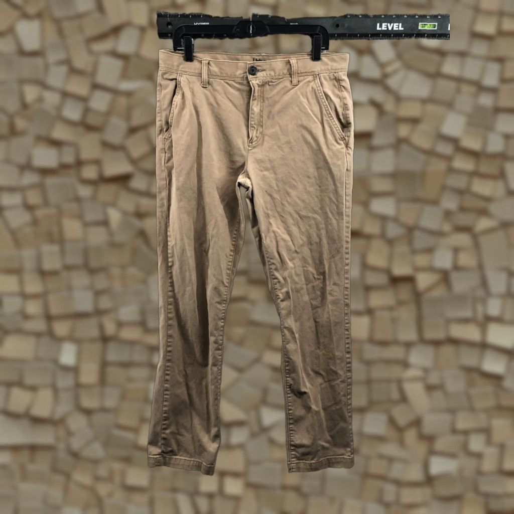 Vintage Urban Pipeline Chino Pants Slim Straight 34x32 Beige Men Regular Slim 5-Pocket Logo Beigh? Size US 34 / EU 50 - 1 Thumbnail