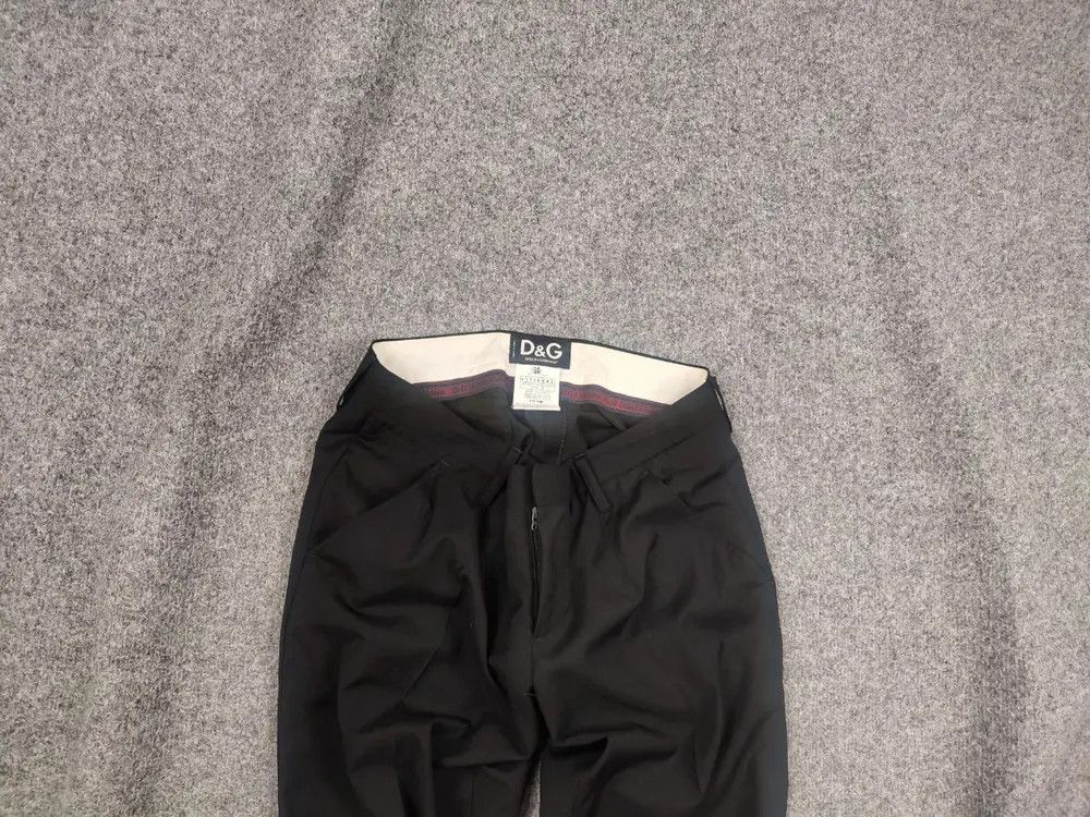 Dolce & Gabbana Vintage Classic Black Trousers Mens Pants