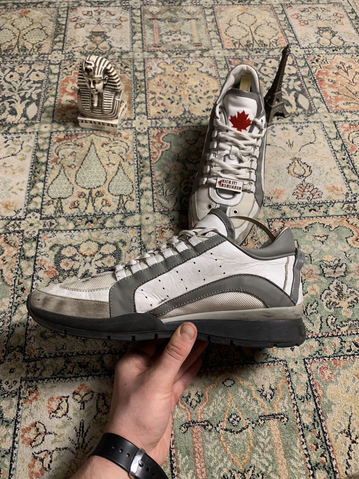 Dsquared2 × Vintage Vintage DSQUARED D2 Born To Rebel 1964 sneakers Size US 9 / EU 42 - 10 Thumbnail