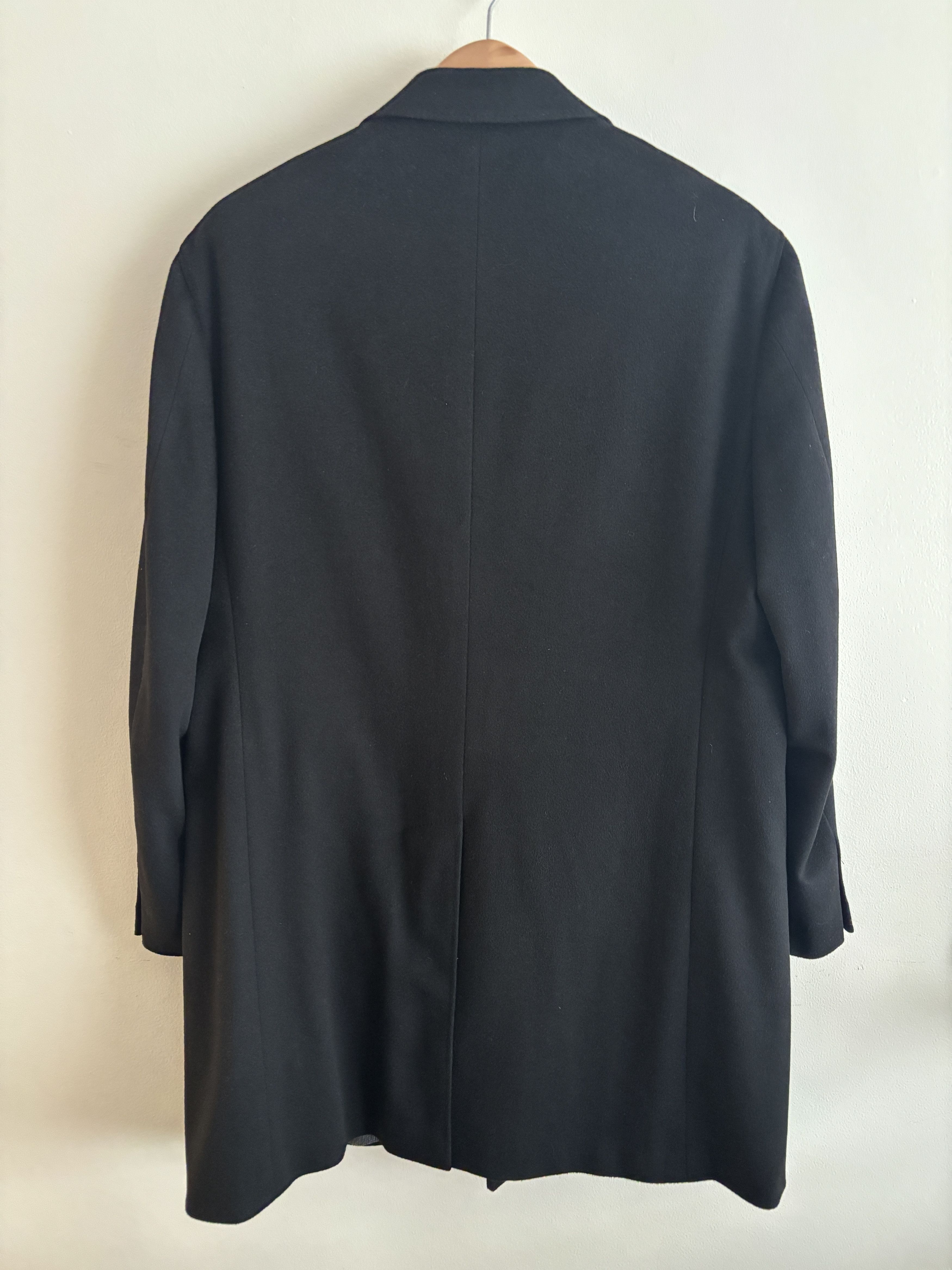 Canali $2100 Harry Rosen Wool Cashmere Overcoat US 44-46 -L- XL Size US XL / EU 56 / 4 - 12 Thumbnail