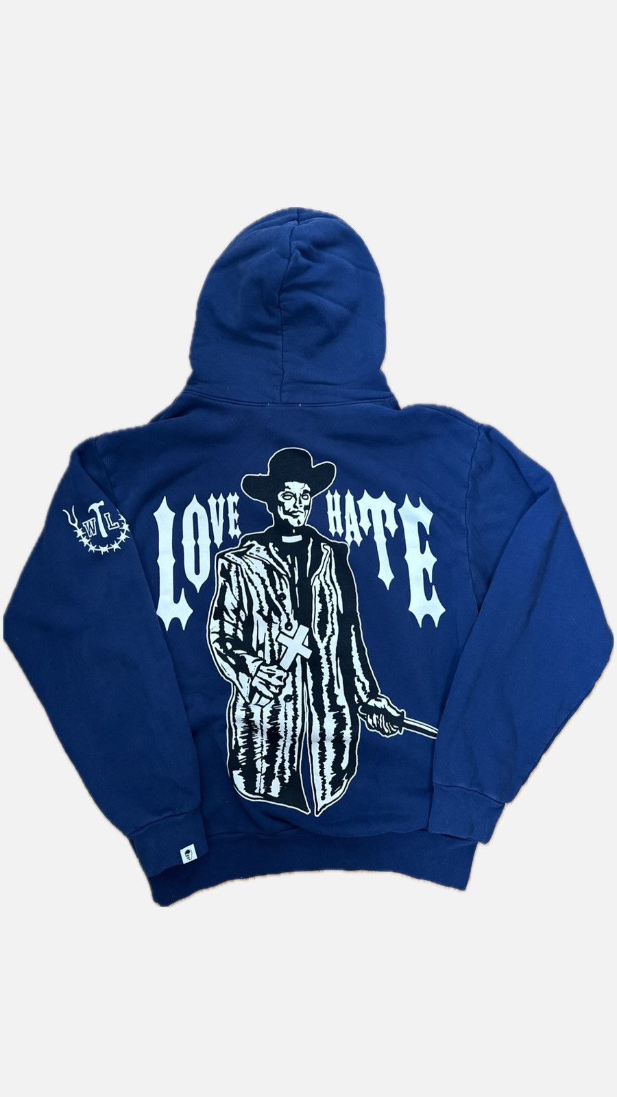 Warren Lotas Warren Lotas ‘Love Hate’ Hoodie | Grailed