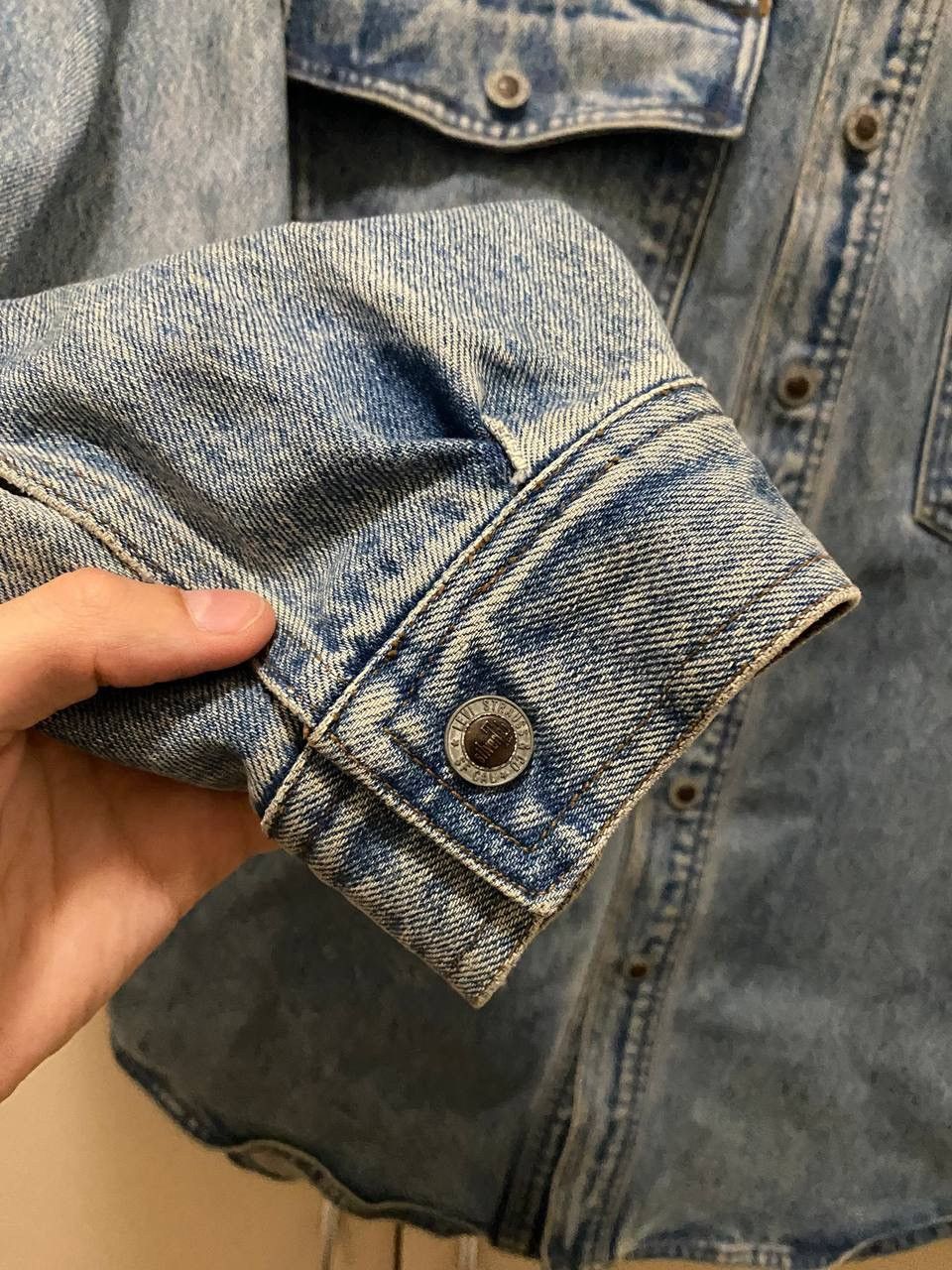 Levi's Vintage Clothing × Vintage Vintage Levis SilverTab Denim Jacket Size US S / EU 44-46 / 1 - 4 Thumbnail