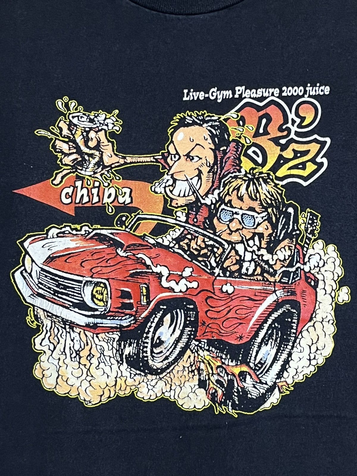 Band Tees VINTAGE Y2K B’Z LIVE GYM PLEASURE 2000 JUICE BAND TEE SHIRT Size US M / EU 48-50 / 2 - 3 Thumbnail