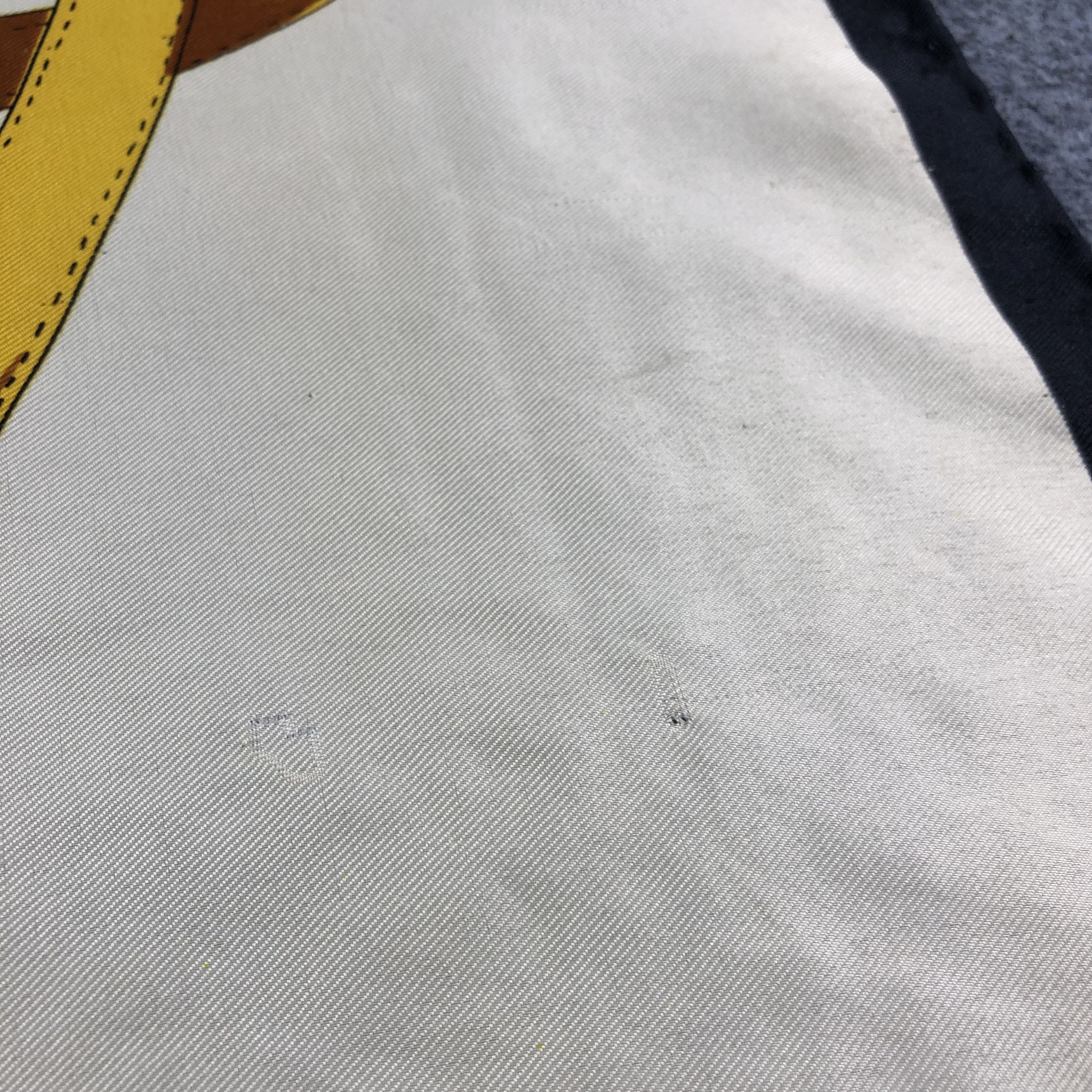Vintage Vintage Luxury Hand Rolled made in France Silk Scarf M572 Size ONE SIZE - 12 Thumbnail