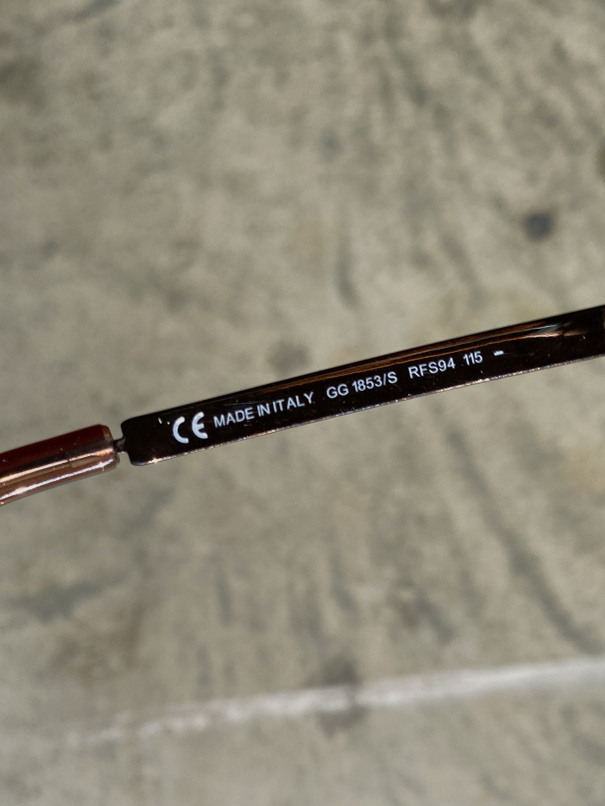 Gucci Gucci Pink Gradient Aviator Sunglasses GG 1618S Size ONE SIZE - 8 Thumbnail