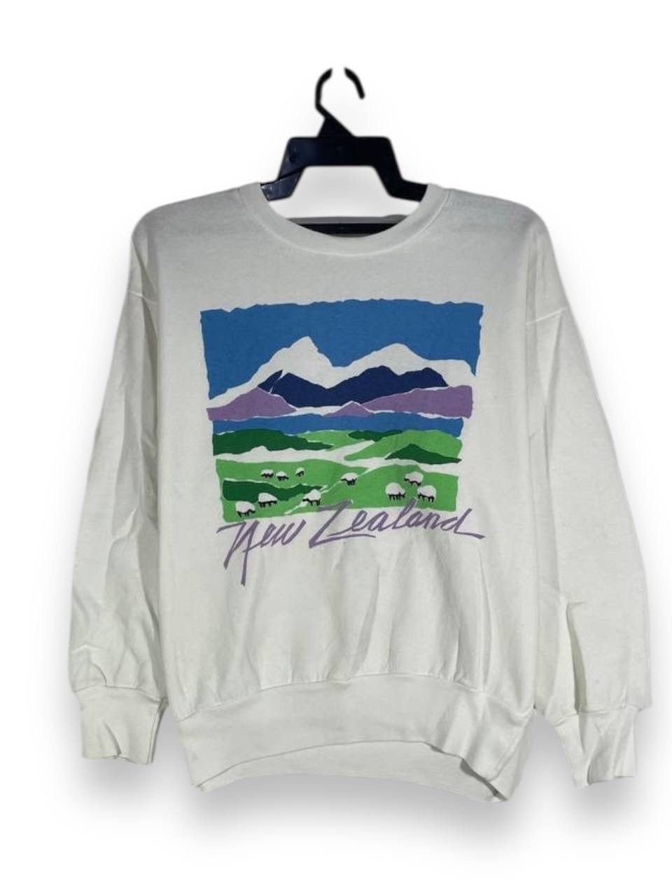 Other Vintage 90s new zealand sheep sweatshirt pullover size M Size US M / EU 48-50 / 2 - 2 Thumbnail