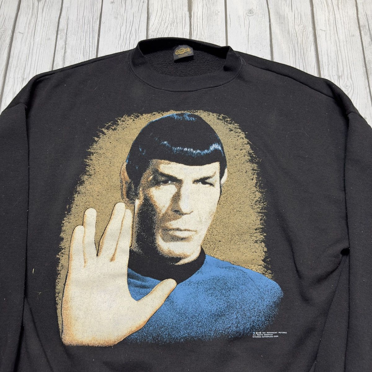 Changes × Vintage Vintage Star Trek Spock sweatshirt Size US XL / EU 56 / 4 - 3 Thumbnail