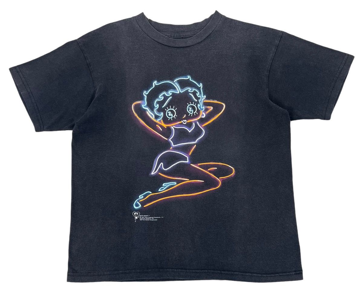 Cartoon Network × Vintage 90s VINTAGE BETTY BOOP TEE Size US L / EU 52-54 / 3 - 1 Thumbnail