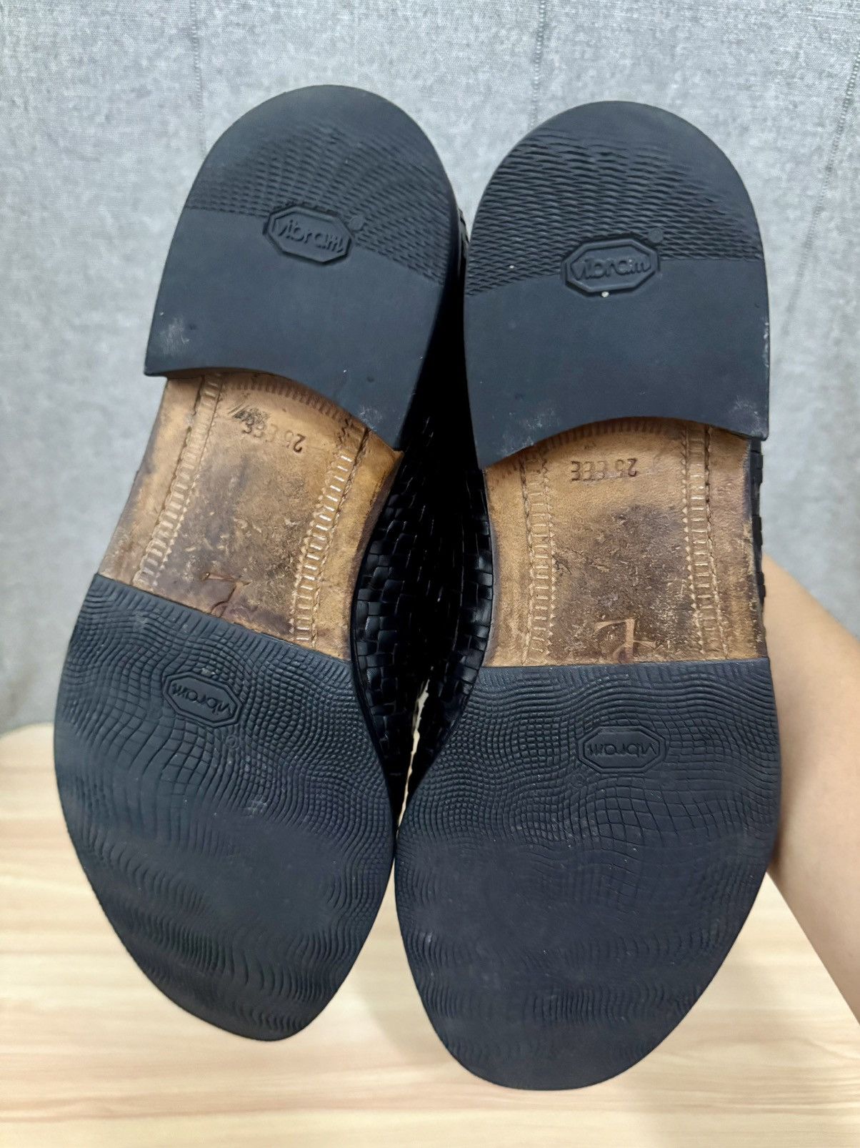 Yves Saint Laurent Yves saint laurent Black Woven Leathers loafers Size US 7 / EU 40 - 9 Thumbnail