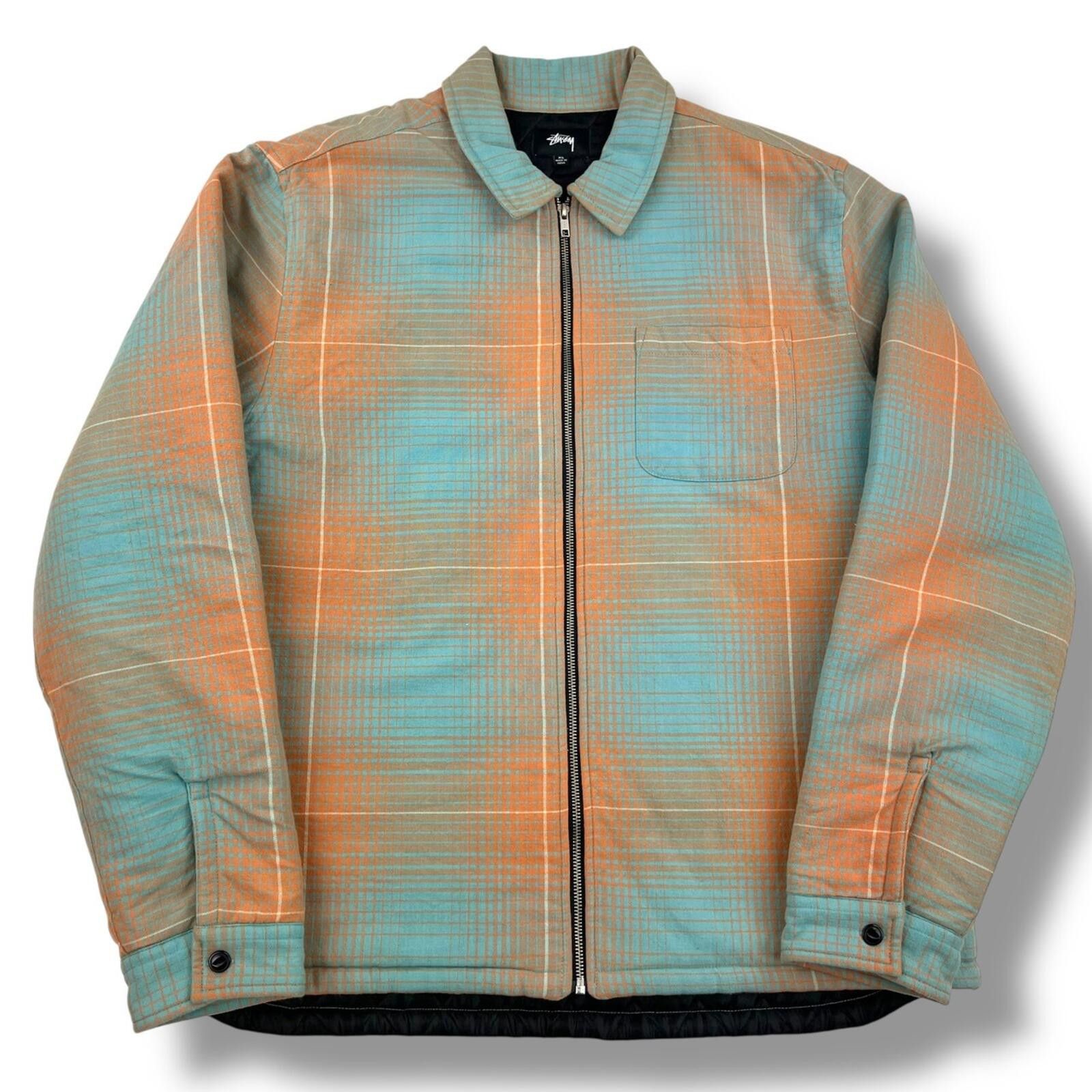 Stussy Stussy Plaid Padded Overshirt Size US XL / EU 56 / 4 - 2 Thumbnail