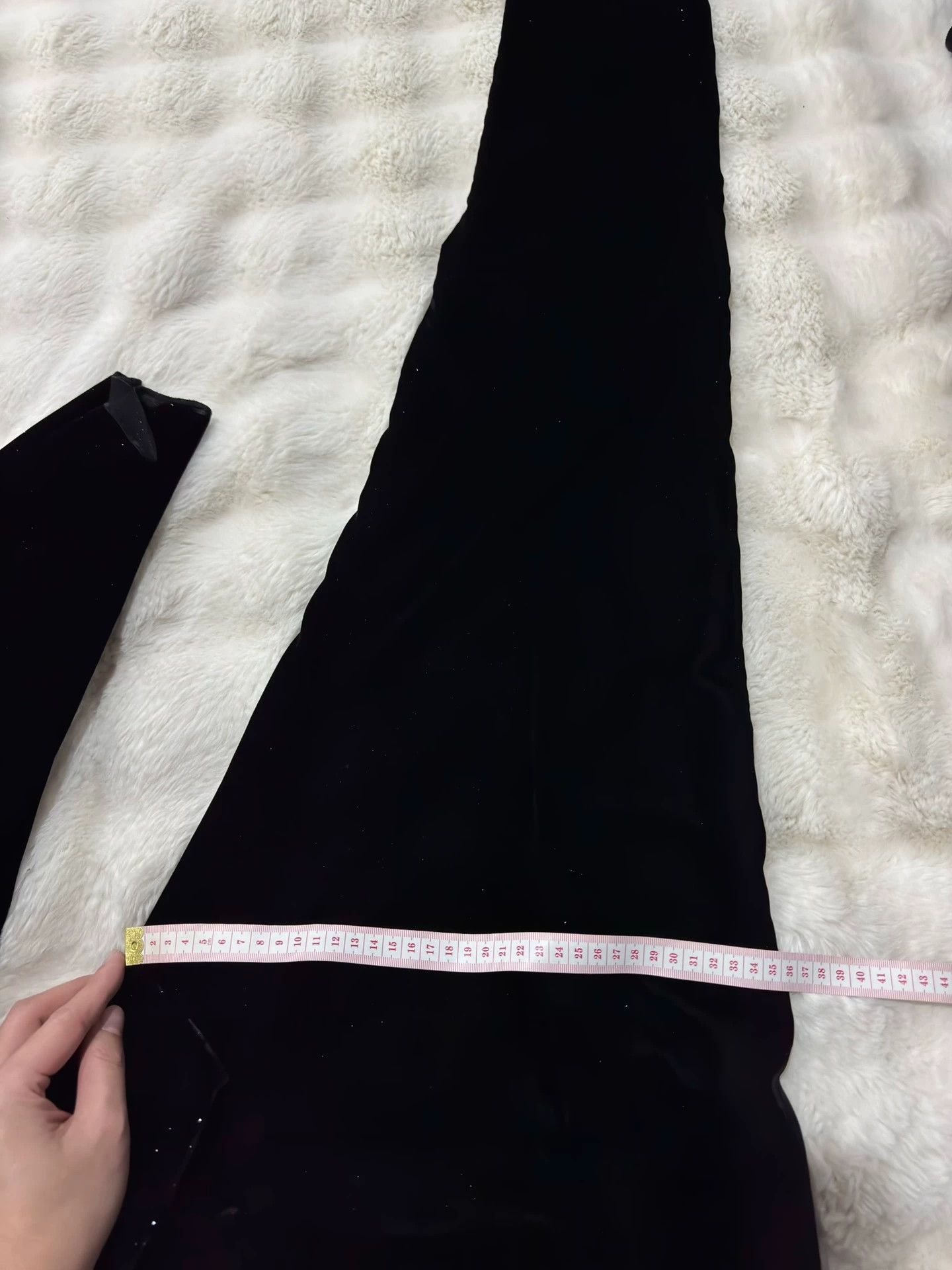 Saint Laurent Paris Saint Laurent SLP Brand New Sparkling Velvet Trousers Size US 34 / EU 50 - 3 Thumbnail