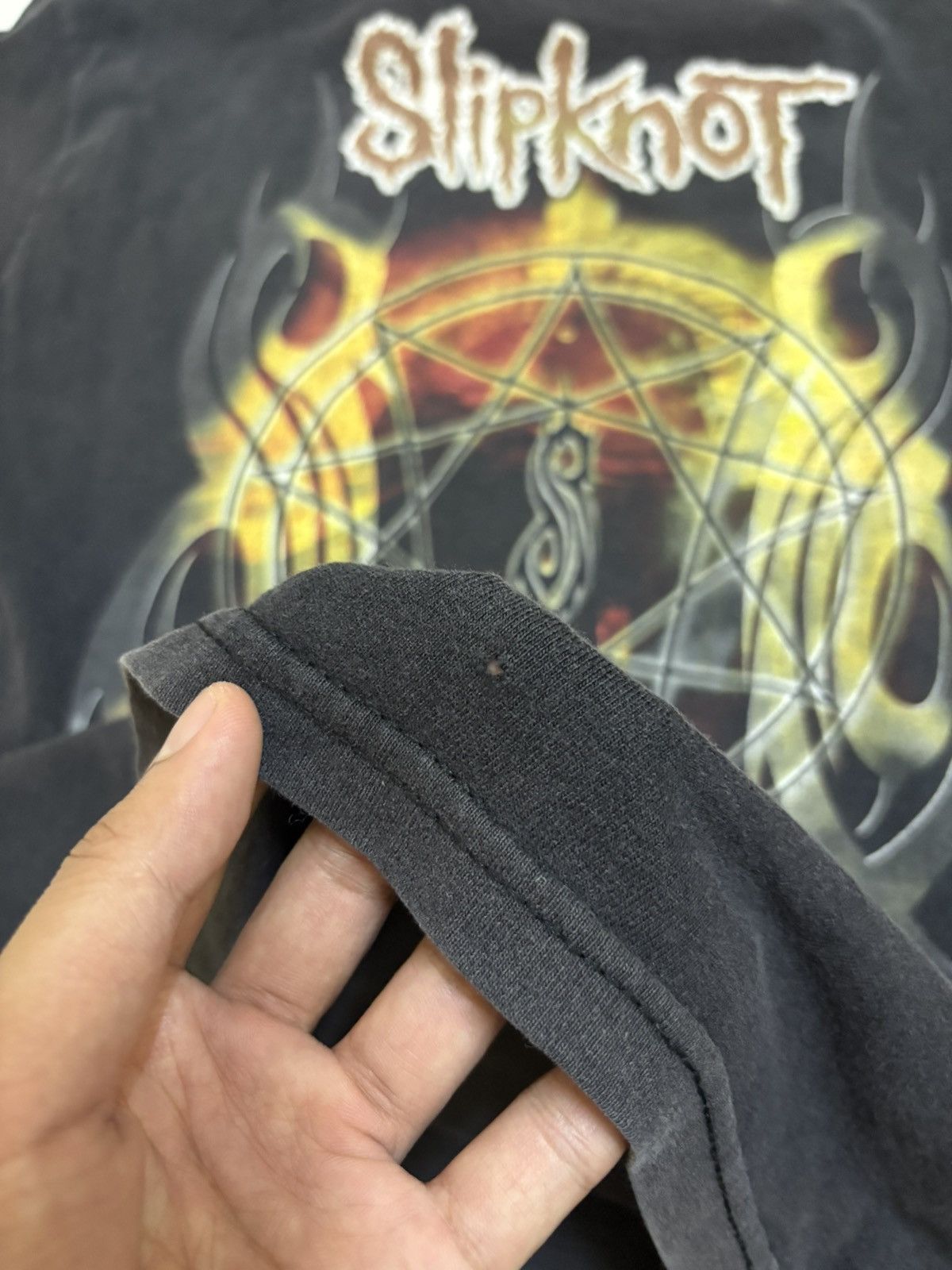 Band Tees Vintage 2004 Slipknot Band Line Up Metal T-Shirt Size US S / EU 44-46 / 1 - 15 Thumbnail