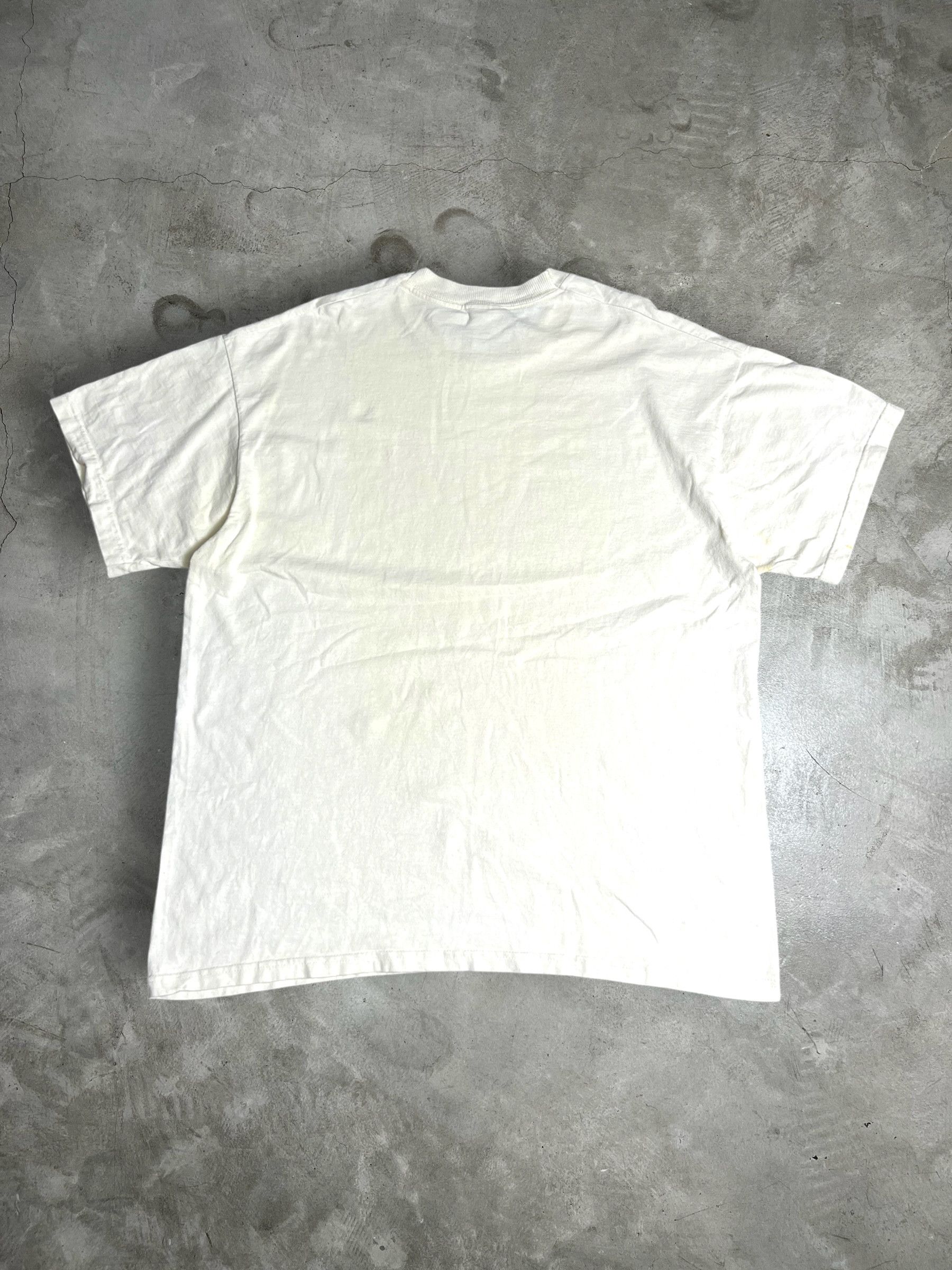 Vintage Vintage 90s Dog & Rabbit Art Tee (XL) GTME491 Size US XL / EU 56 / 4 - 10 Thumbnail