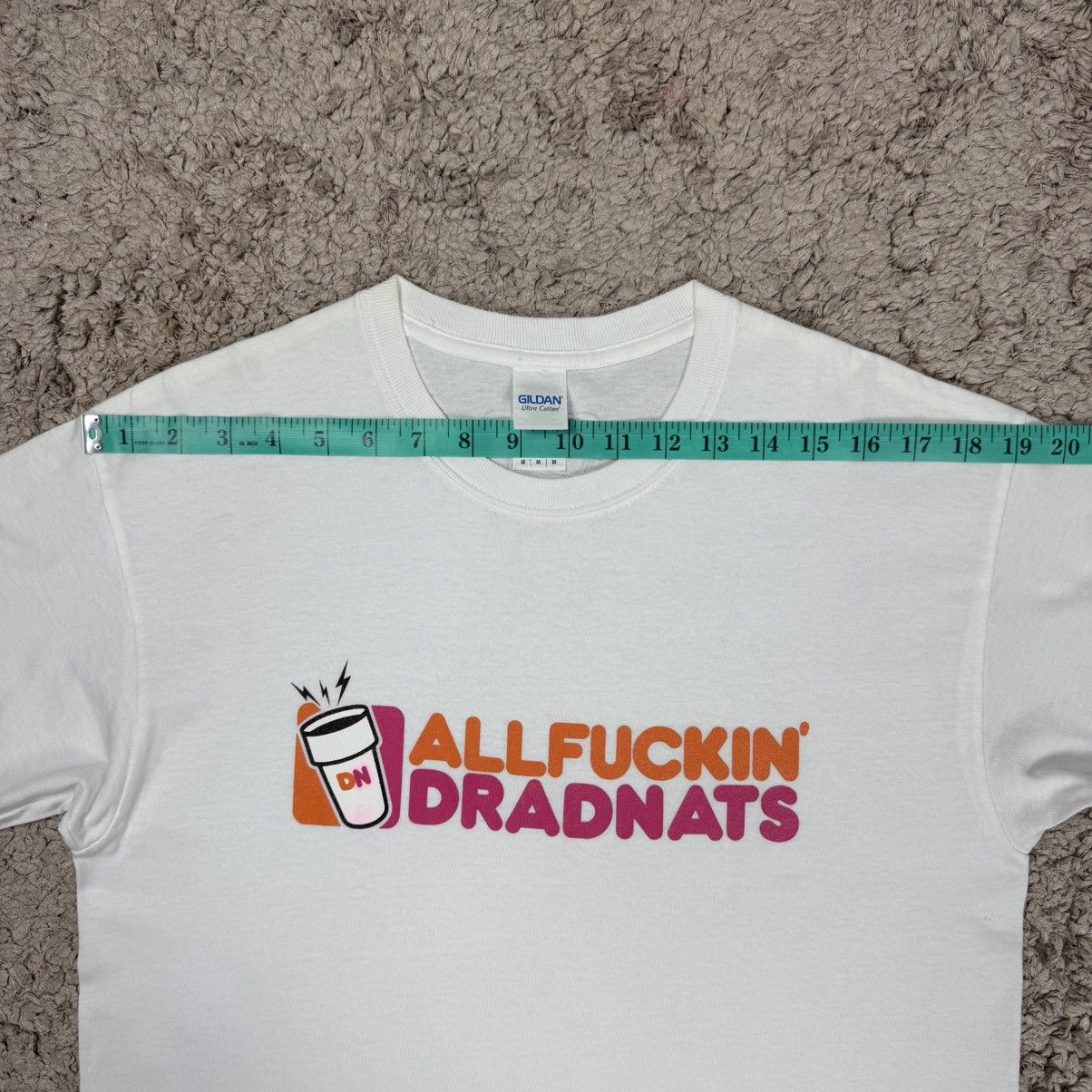 Vintage Vintage ‘All Fucking Dradnuts’ Ripoff Dunkin Donuts T-shirt Size US M / EU 48-50 / 2 - 15 Thumbnail