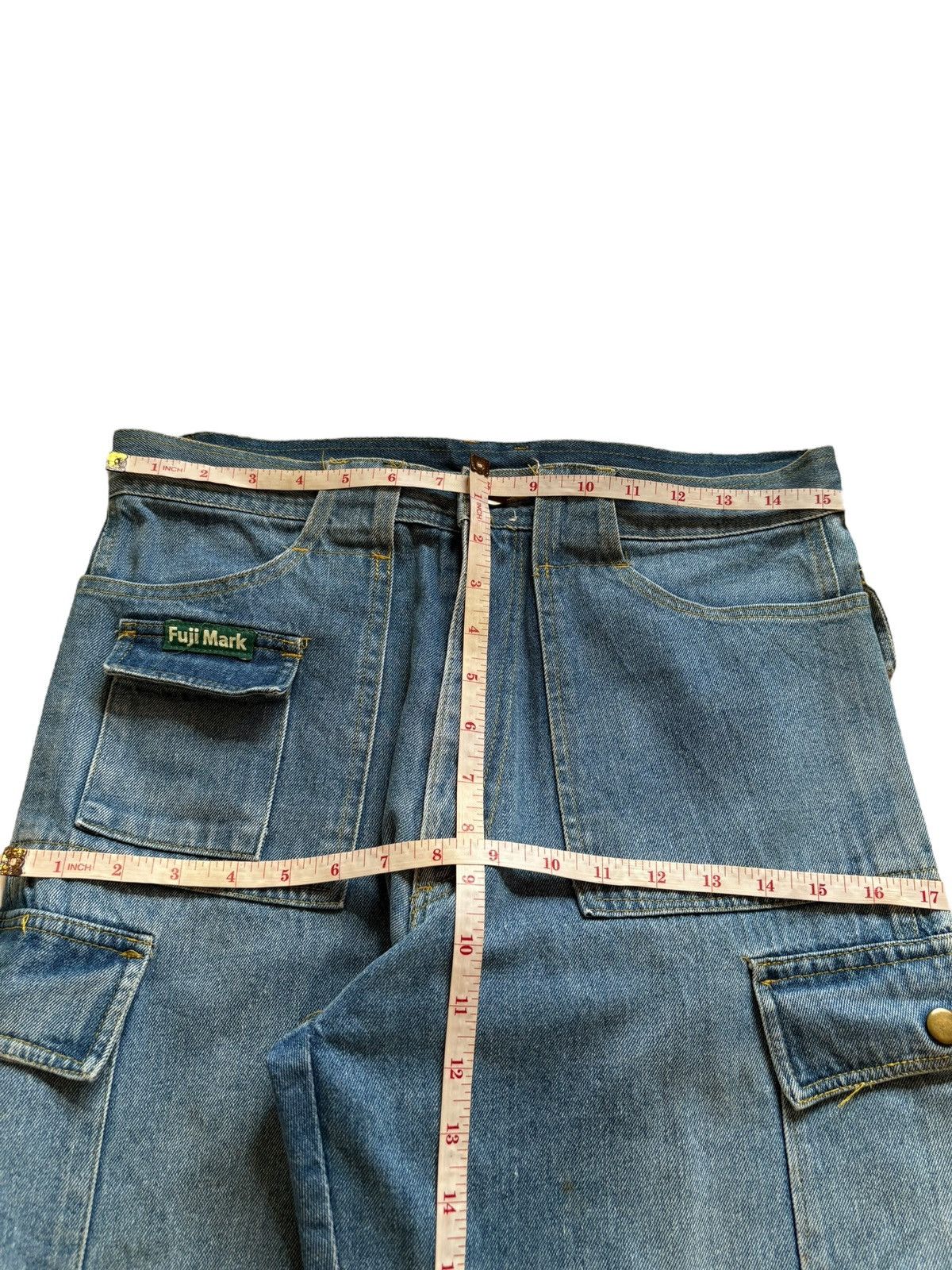 Japanese Brand Vintage Japanese Brand Mud Wash Cargo Bush Pant Jeans Size US 31 - 12 Thumbnail