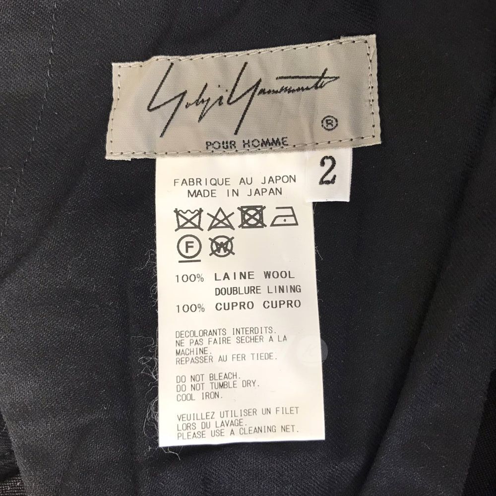 Yohji Yamamoto YOHJI YAMAMOTO pour homme 19SS side pocket pants Size US 35 - 5 Thumbnail