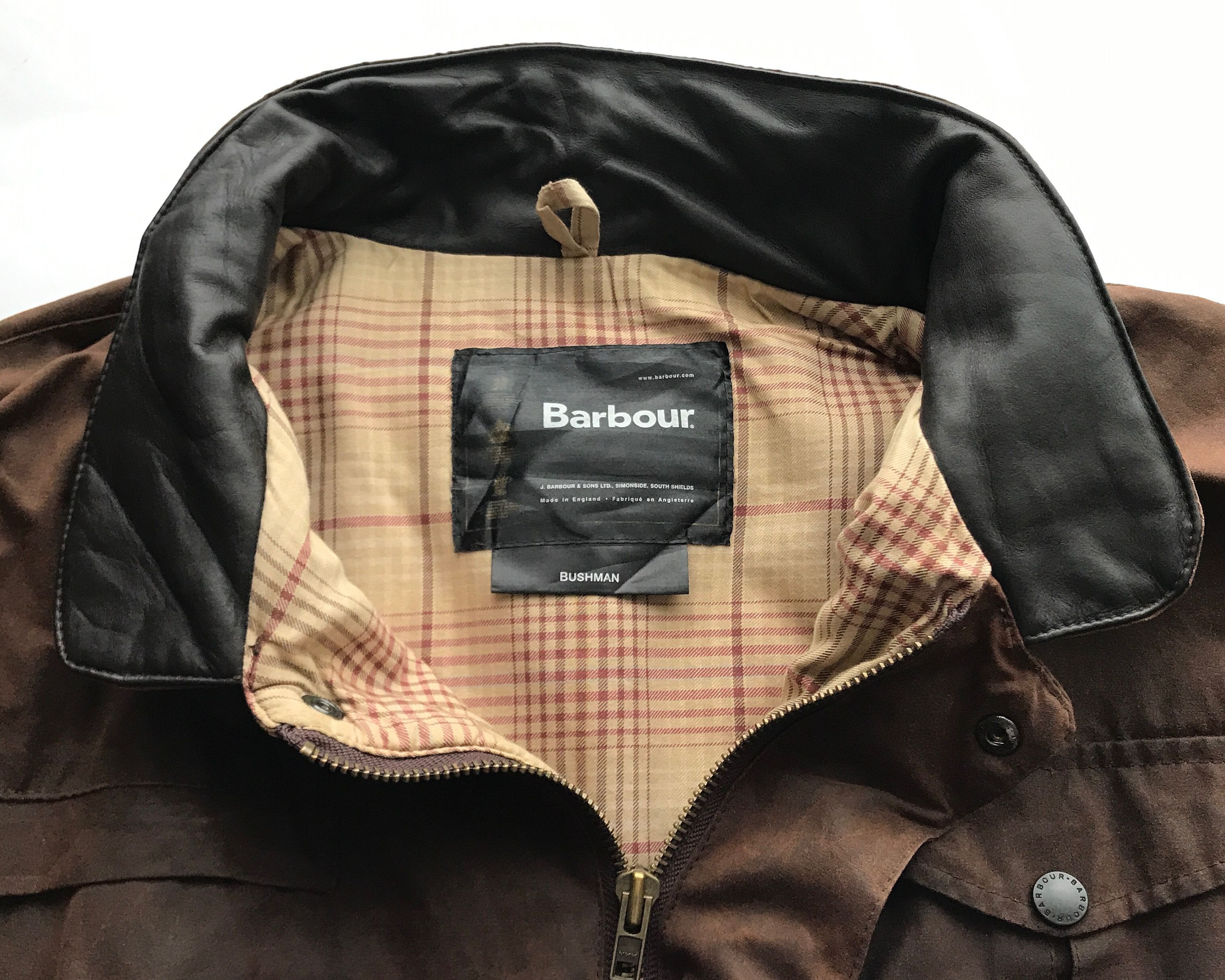 Barbour BARBOUR A1551 BUSHMAN WAXED JACKET Size US XXL / EU 58 / 5 - 4 Thumbnail