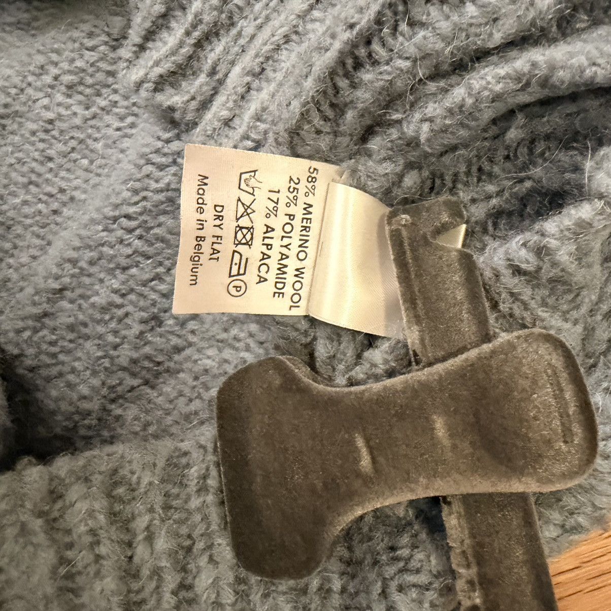 Dries Van Noten Wool/Alpaca Chunky Knit Sweater Size US S / EU 44-46 / 1 - 4 Thumbnail