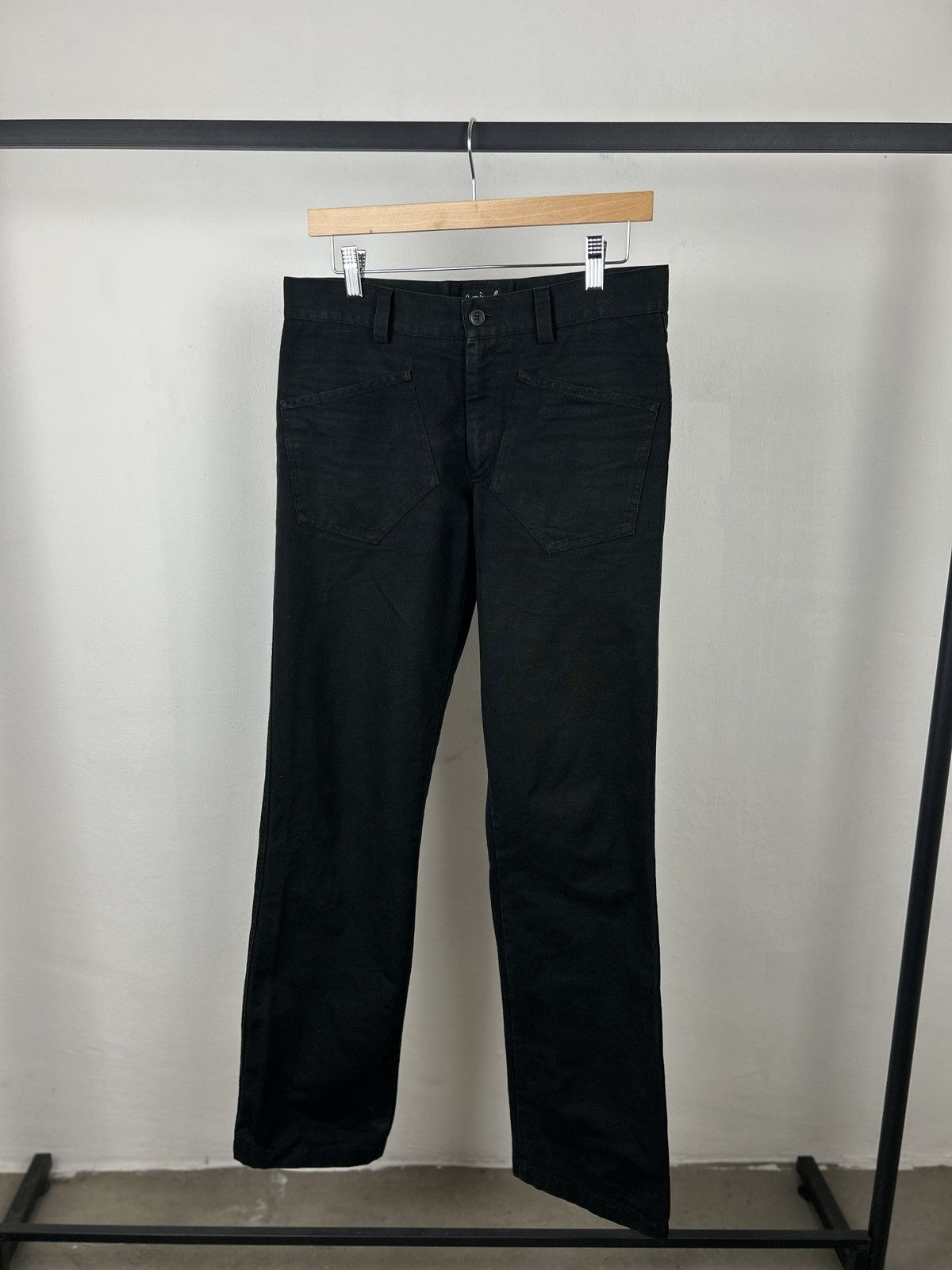 agnes b. agnes b black luxury pants Size US 32 / EU 48 - 5 Thumbnail