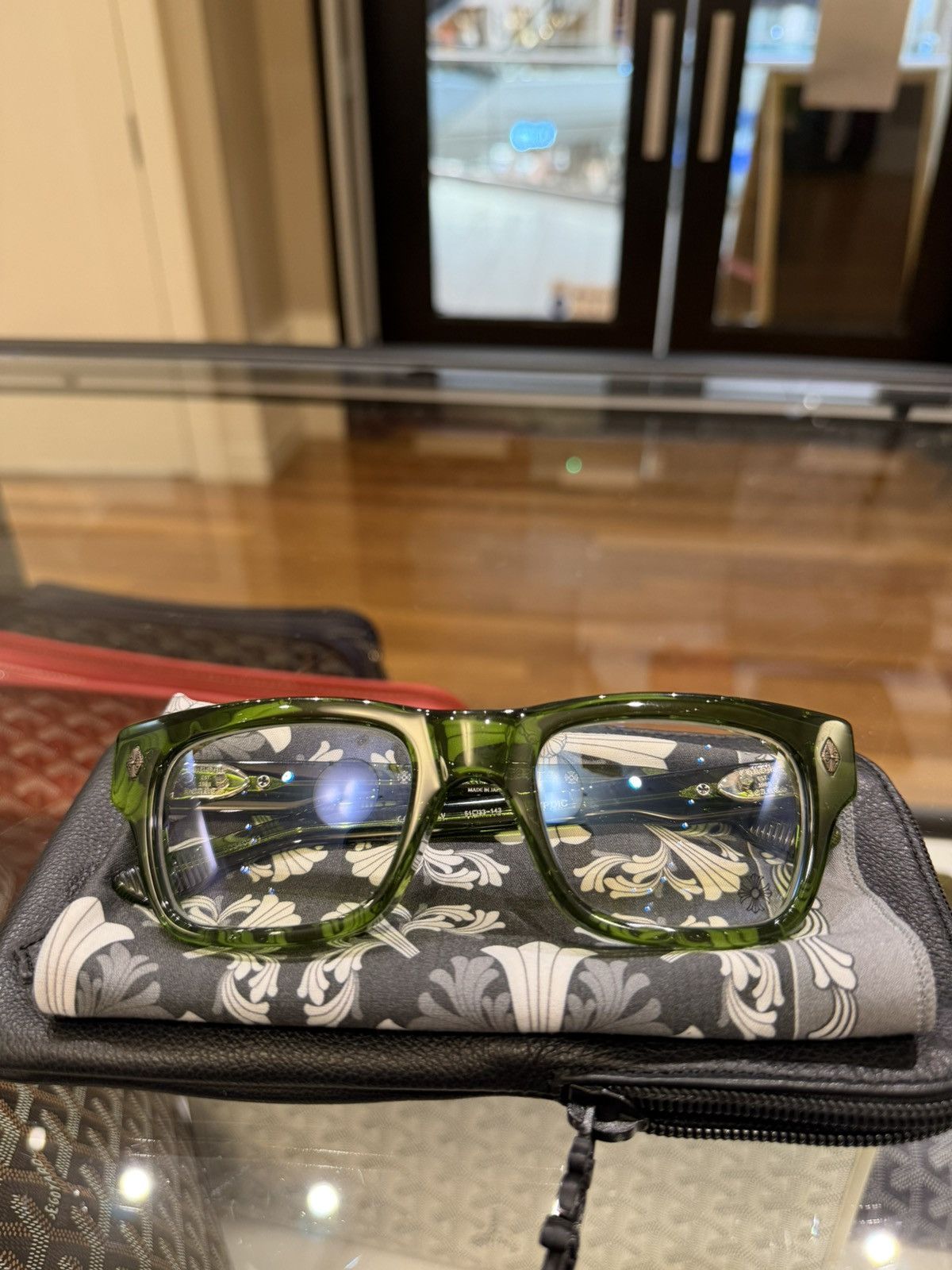 Chrome Hearts Chrome Hearts Crypdic Glasses Size ONE SIZE - 8 Thumbnail