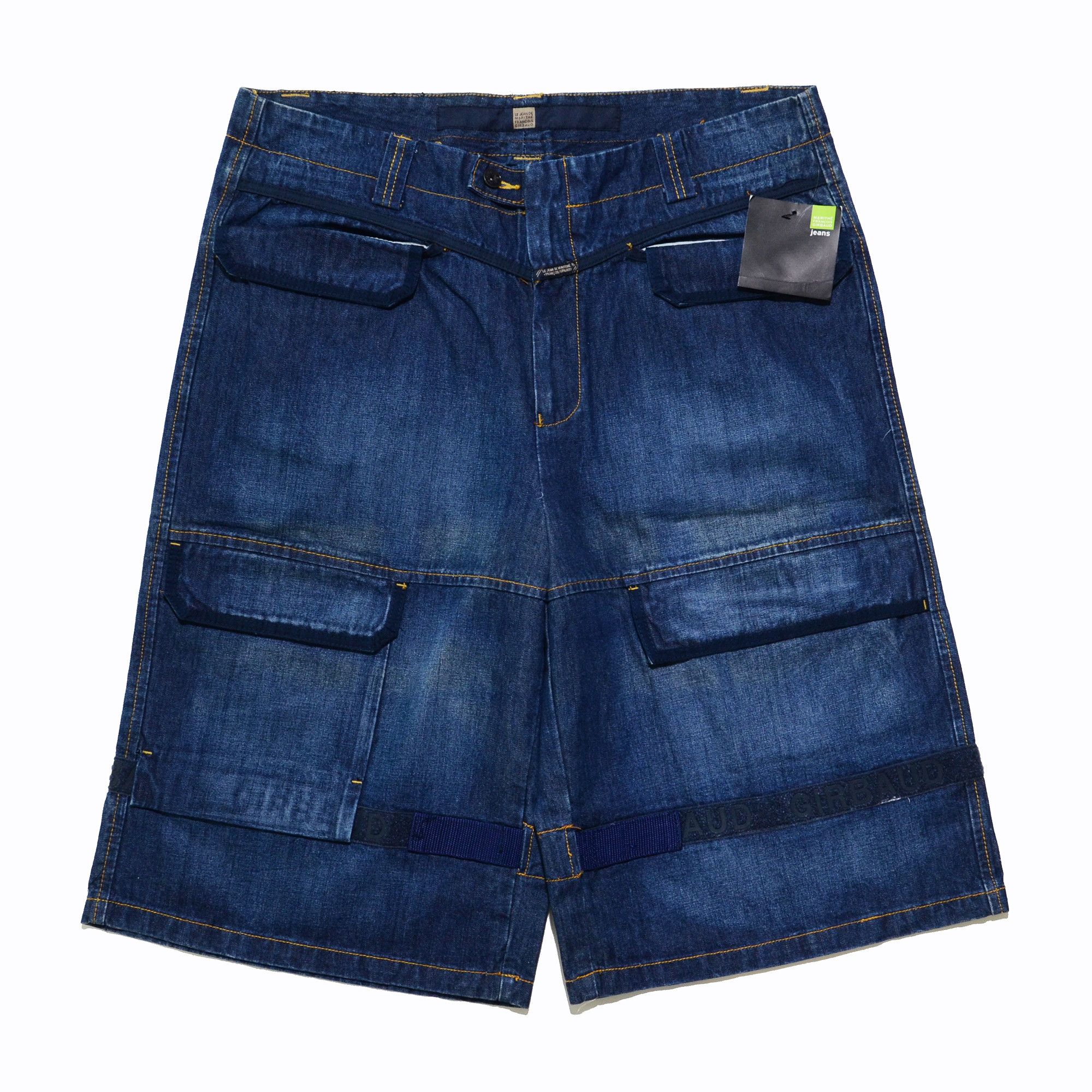 Marithe + Francois Girbaud [Folding Color Defects] M+FG W38 Cargo Jorts Y2K Craft Size US 38 / EU 54 - 1 Thumbnail
