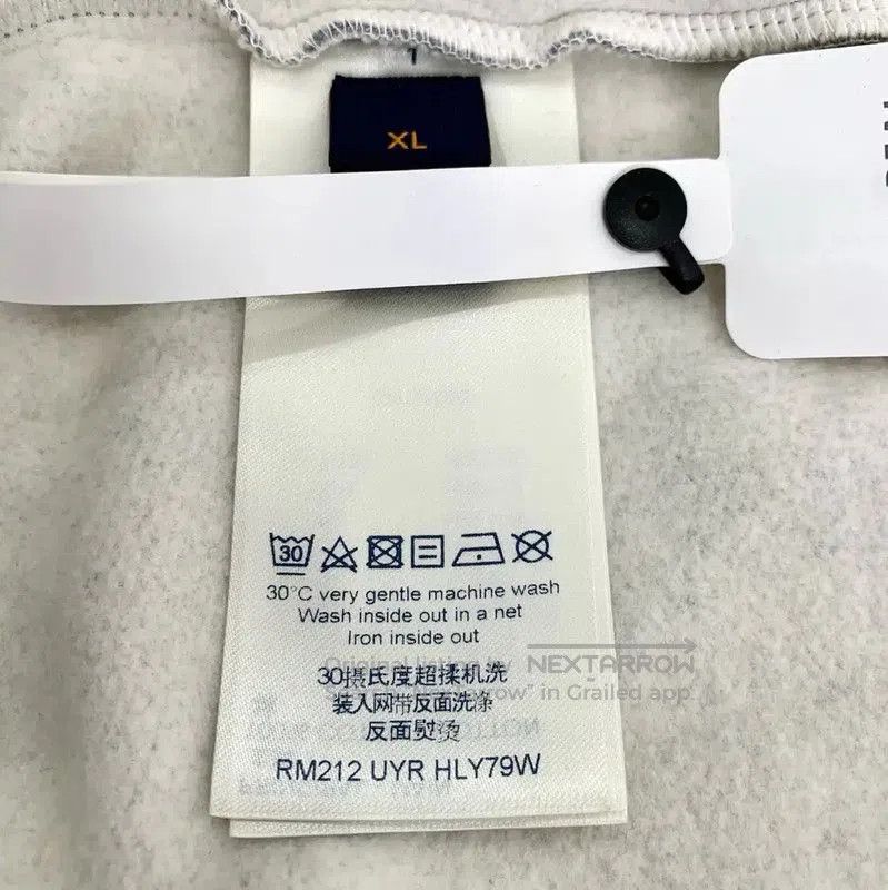 Louis Vuitton Louis Vuitton Gray Cotton Men's T-shirt . Size US XL / EU 56 / 4 - 7 Thumbnail