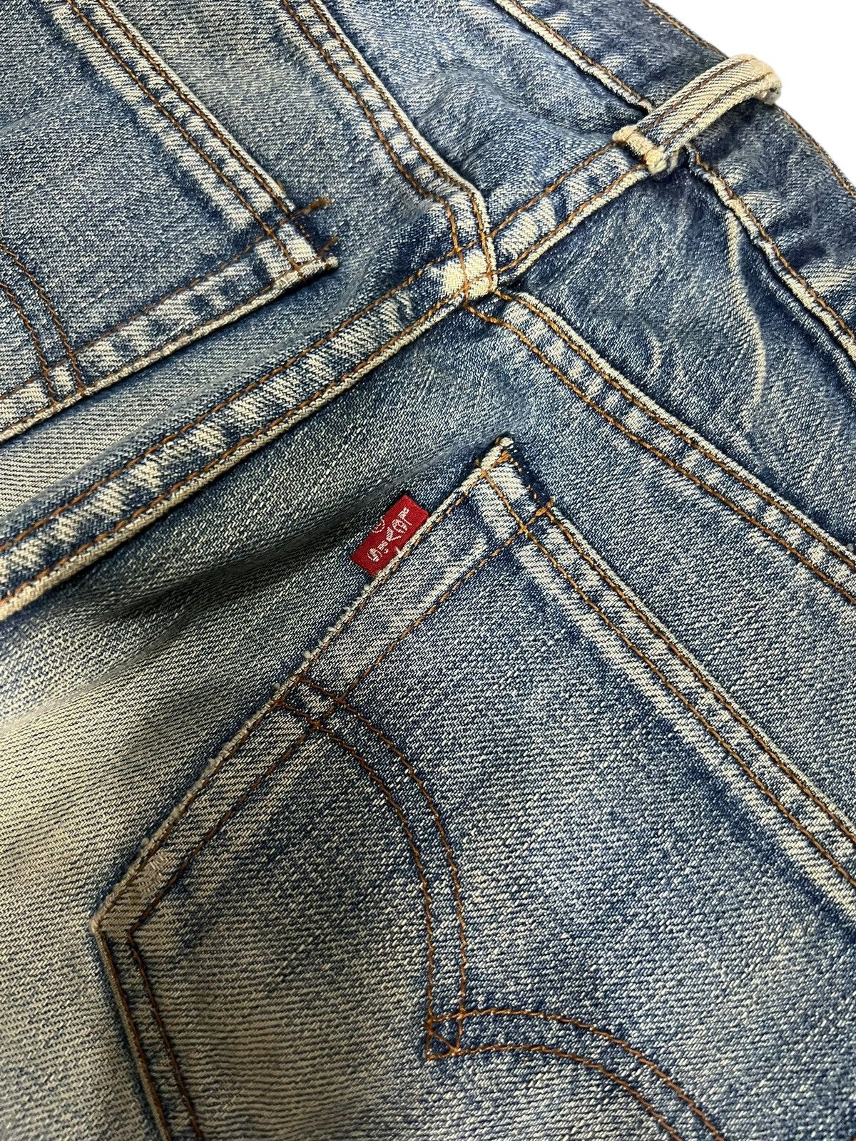 Levi's 90’s Levi’s 503-0217 Rusty Distress Mud Wash Jean Size US 30 / EU 46 - 14 Thumbnail