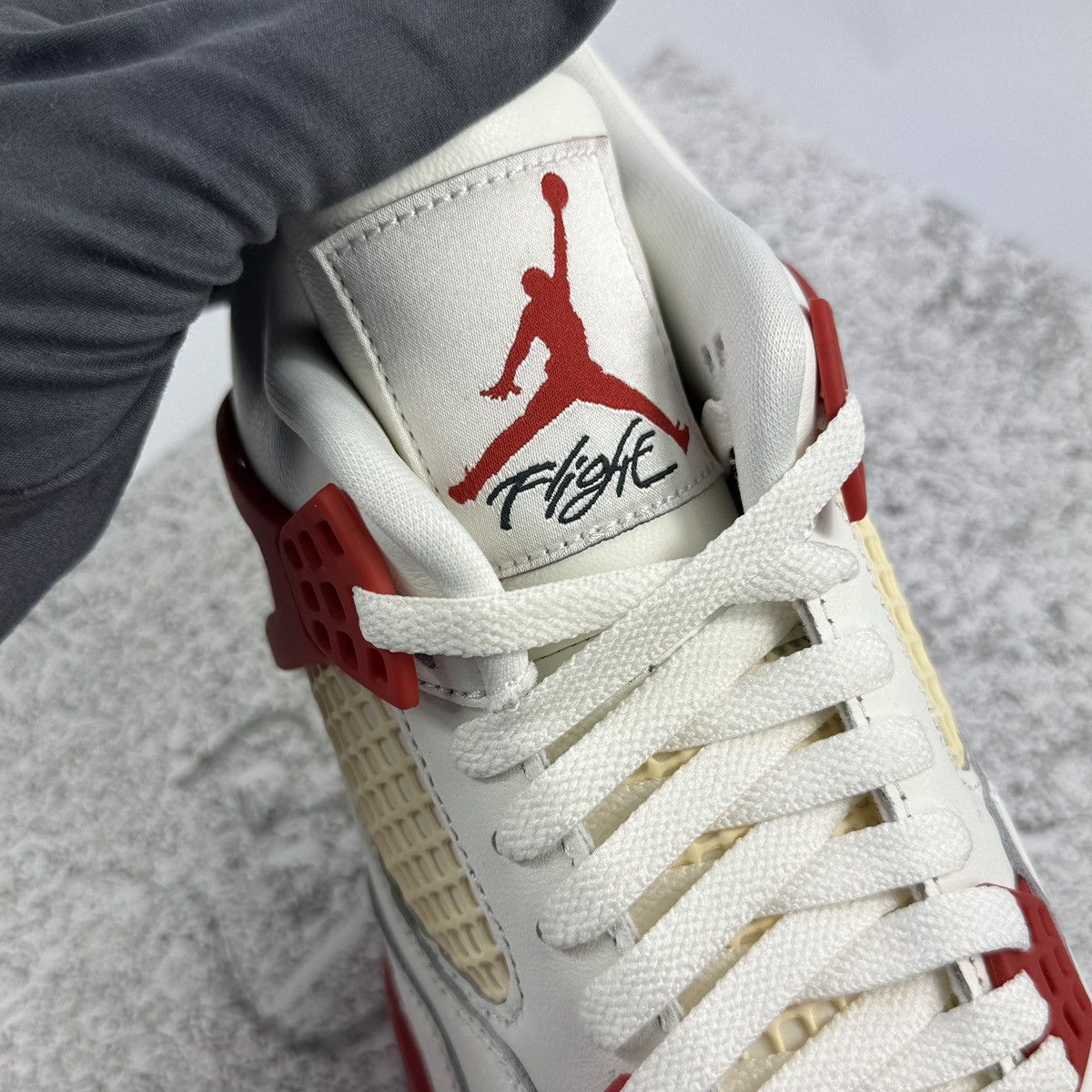 Jordan Brand Jordan 4 Retro OG Nigel Sylvester Brick After Brick Sneakers Size US 10 / EU 43 - 6 Thumbnail