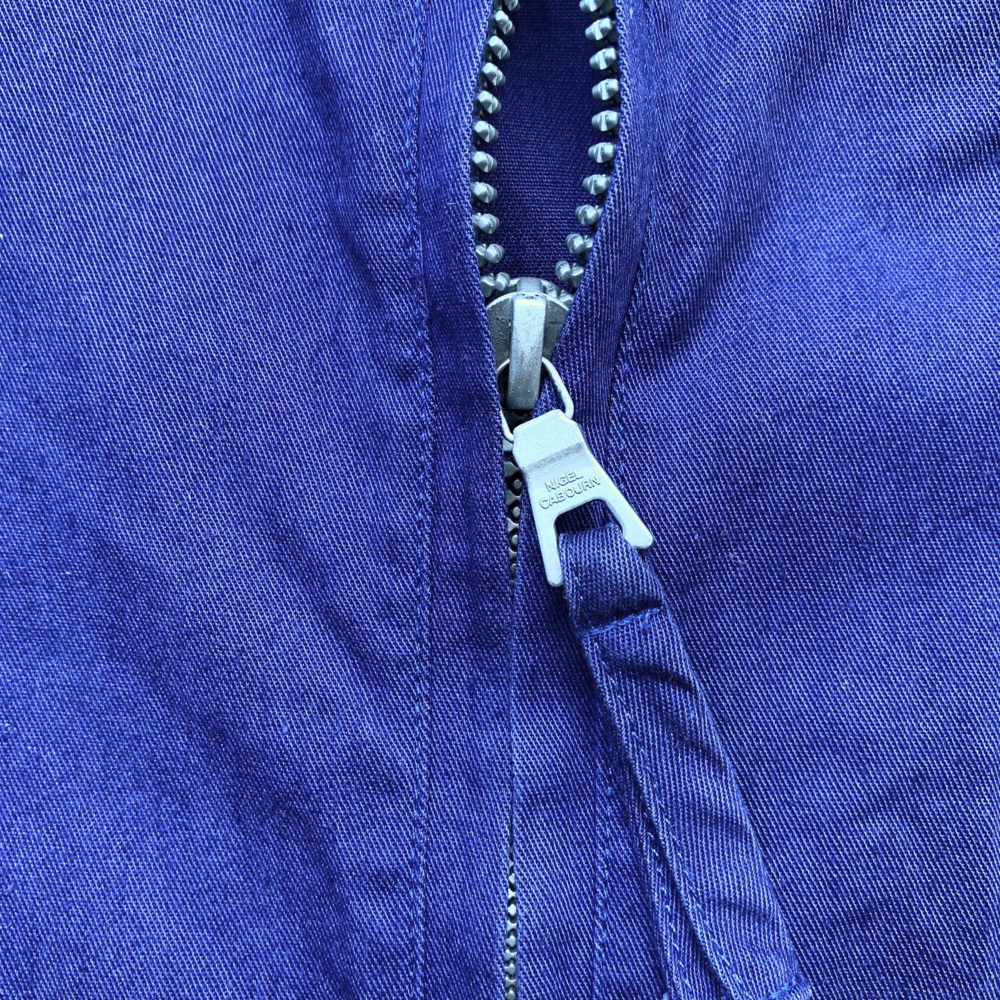 Nigel Cabourn 1980s Nigel Cabourn England Half Zip Canvas Jacket Size US L / EU 52-54 / 3 - 3 Thumbnail
