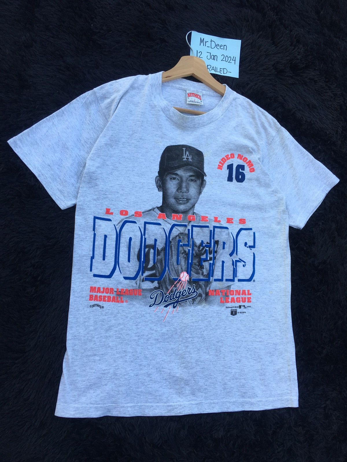 MLB Vintage LA Dodgers MLB National League 1995 Tee Size US L / EU 52-54 / 3 - 2 Thumbnail