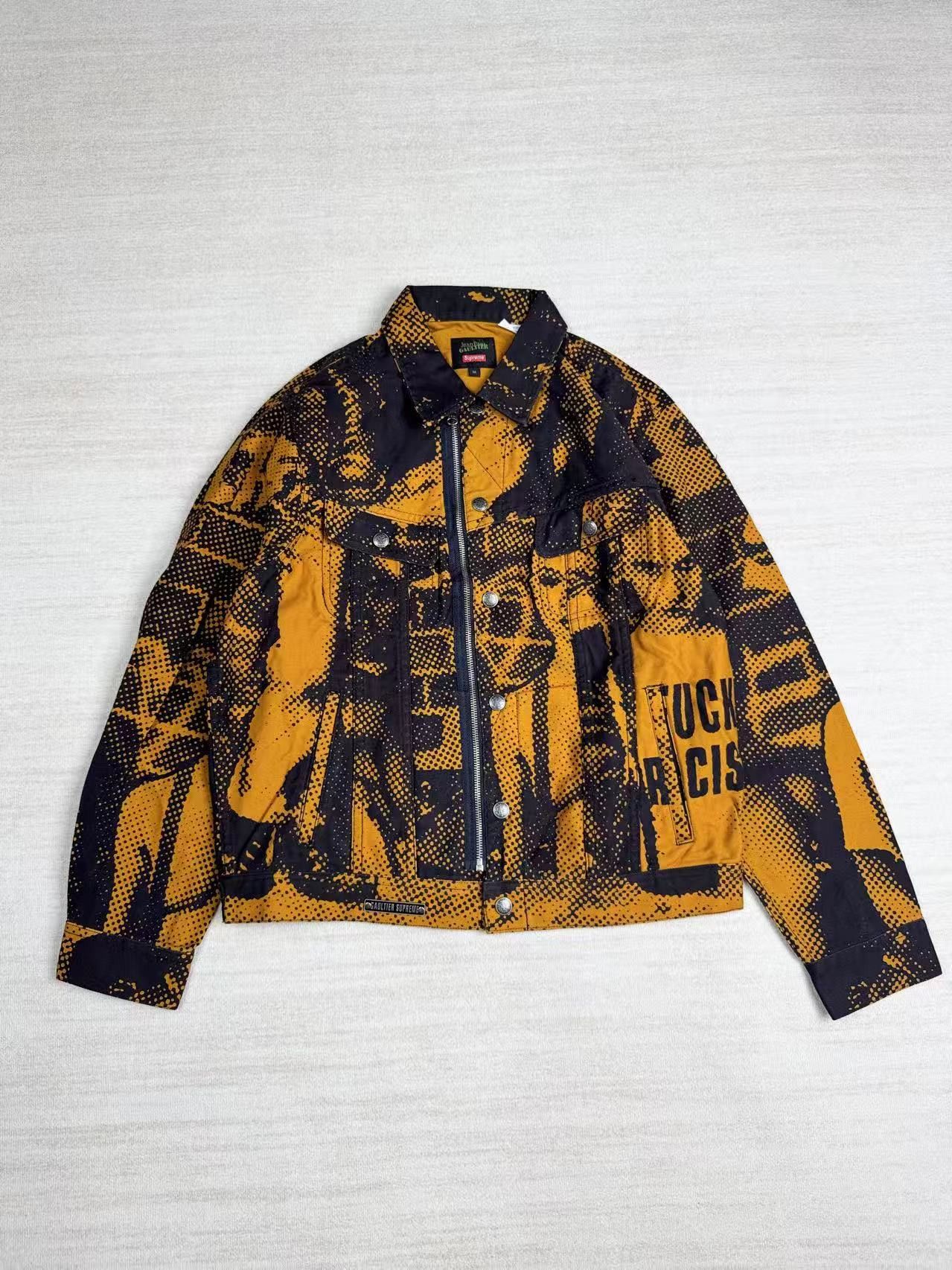 Supreme Supreme Jean Paul Gaultier Fuck Racism Trucker Jacket Size US M / EU 48-50 / 2 - 1 Thumbnail