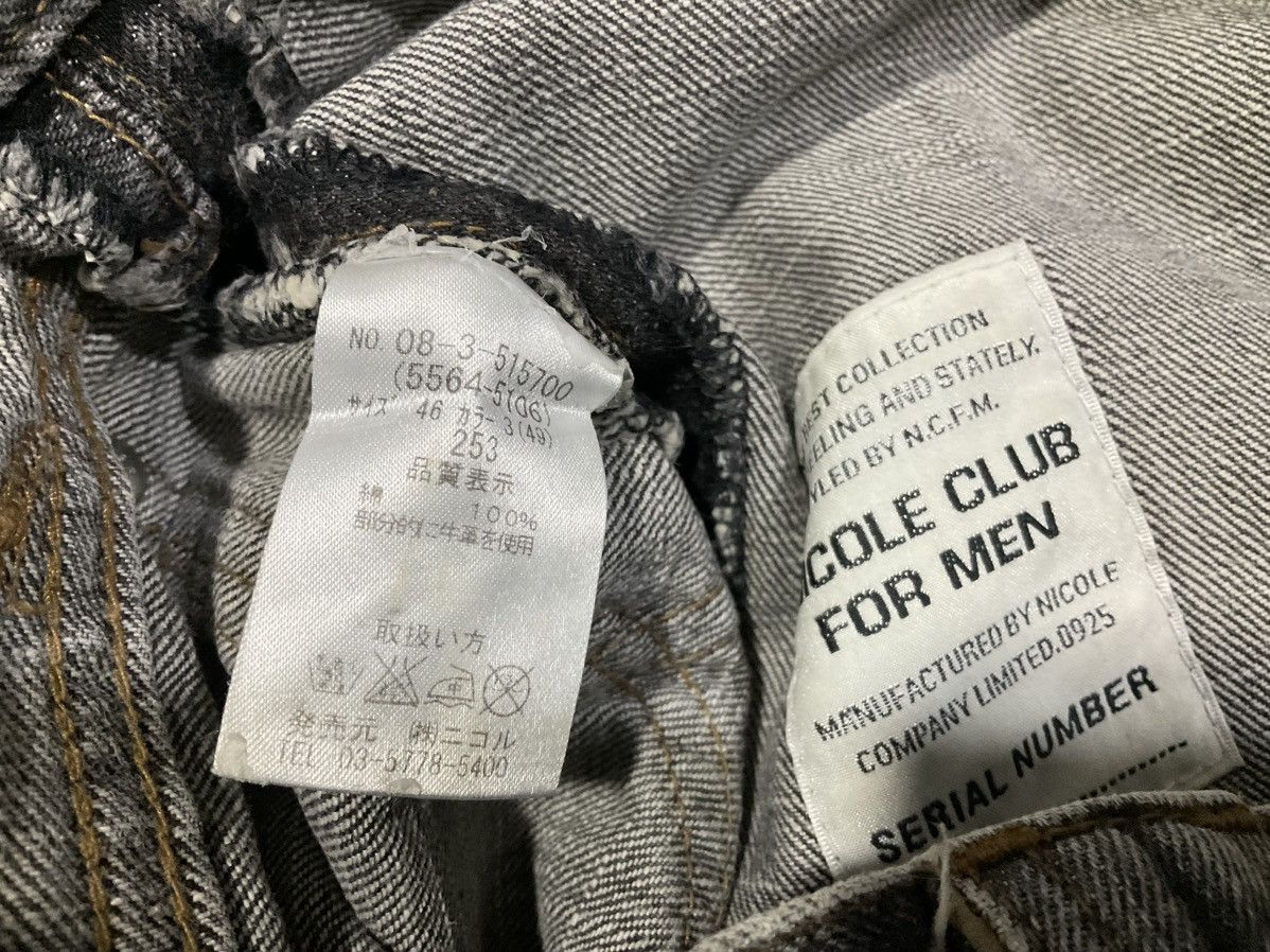 Nicole Club 🔥Sick Y2K Nicole Club For Men Denim Python Pocket Size US 32 / EU 48 - 14 Thumbnail