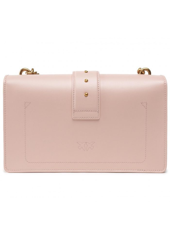 Pinko o1s22i1n0824 Size: OS / Classic Love Crossbody Bag in Pink Size ONE SIZE - 4 Thumbnail