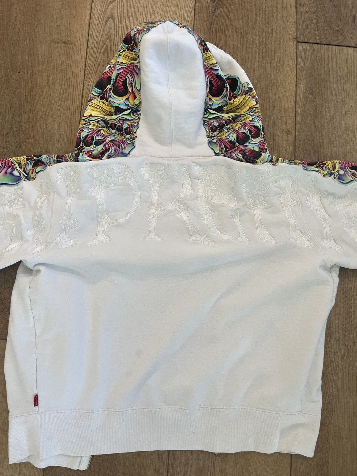 Supreme Supreme Griffin Zip Up Hooded Sweatshirt | Grailed