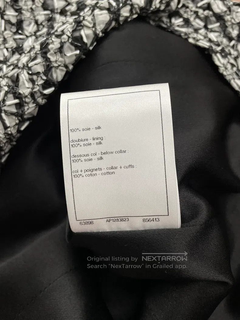 Chanel Chanel Heavy industry beaded two-pocket lace stitching jac Size XS / US 0-2 / IT 36-38 - 8 Thumbnail