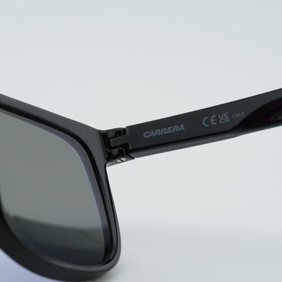 Carrera CARRERA 8059/S 0D51 Z0 Sunglasses Black Square Frame Size ONE SIZE - 2 Thumbnail
