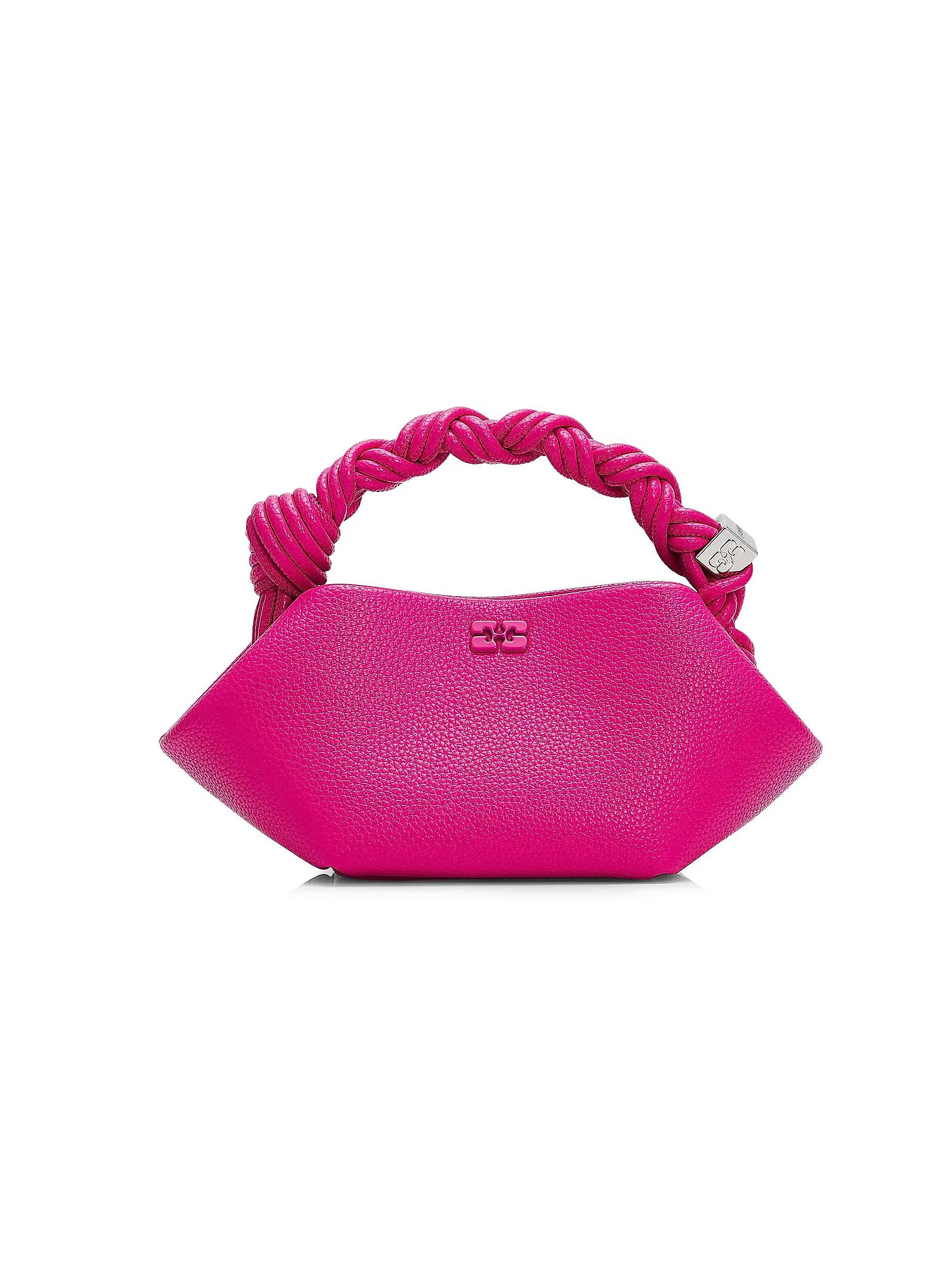 Ganni os11x0526 Size: OS / Mini Bou Crossbody Bag in Pink Size ONE SIZE - 1 Thumbnail
