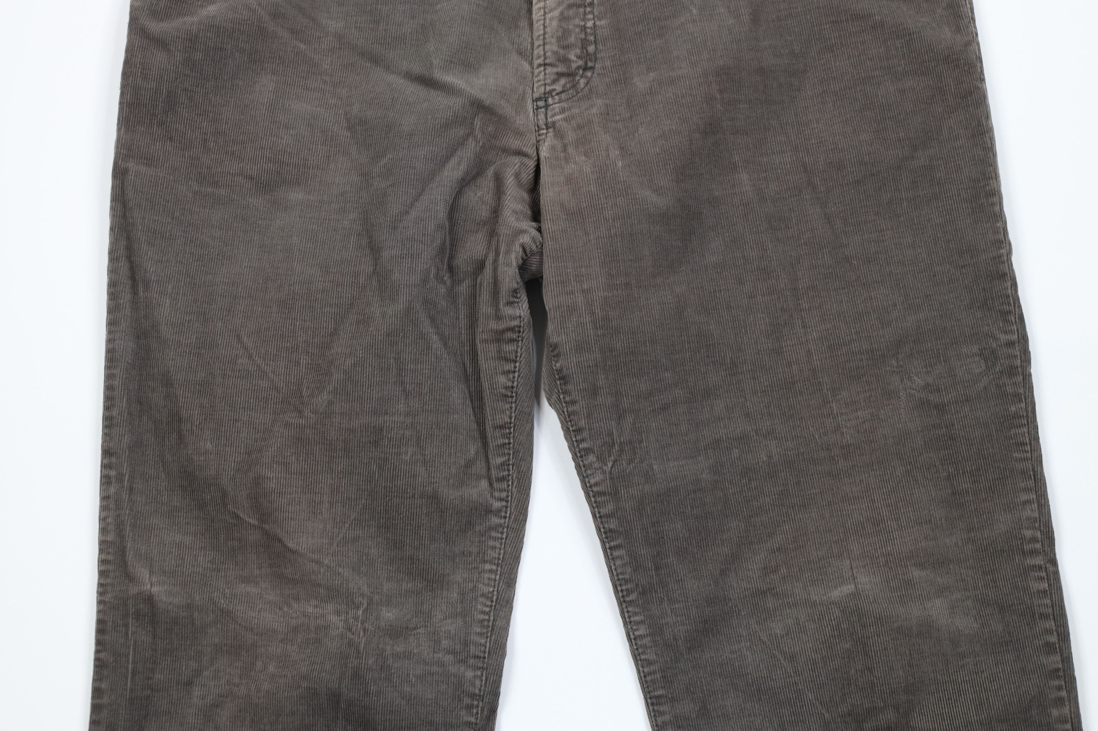 Gardeur Gardeur Wide Leg Bootcut Corduroy Chino Pants Trousers Gray Size US 40 / EU 56 - 3 Thumbnail