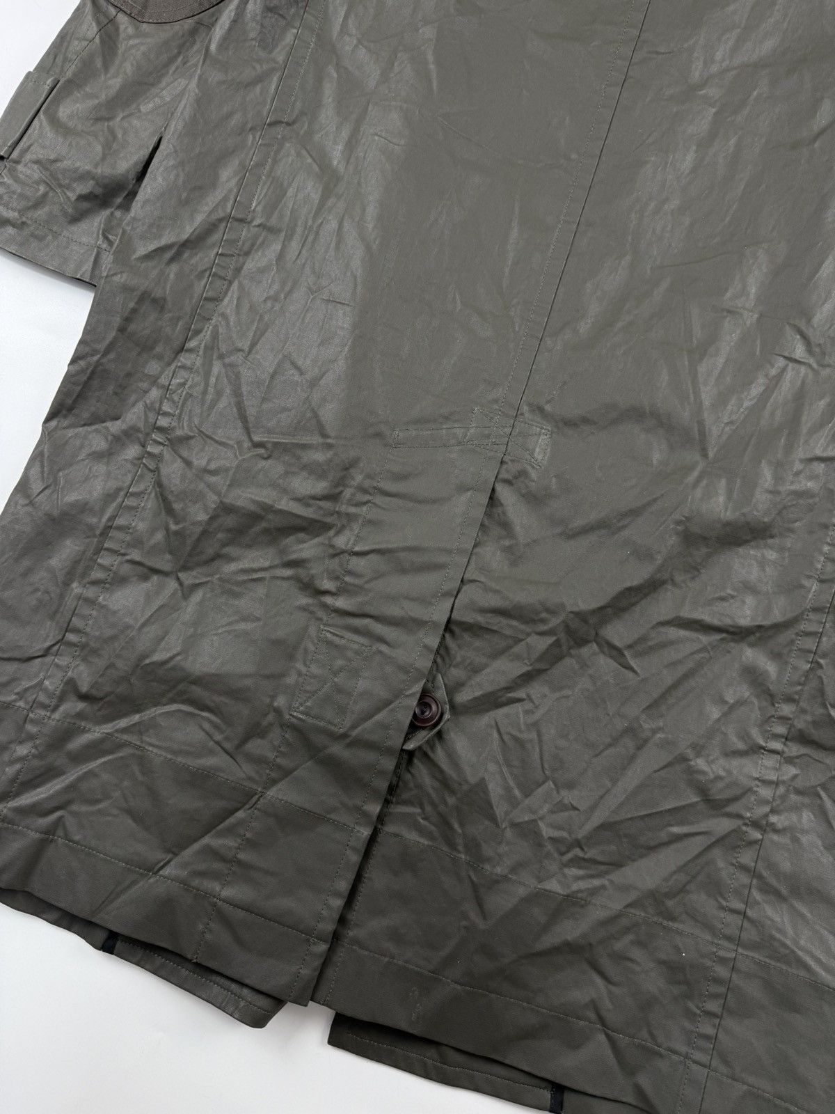 Junya Watanabe Junya Watanabe Hervier F/W’16 Elbow Patch Wax Coated Coat Size US S / EU 44-46 / 1 - 11 Thumbnail