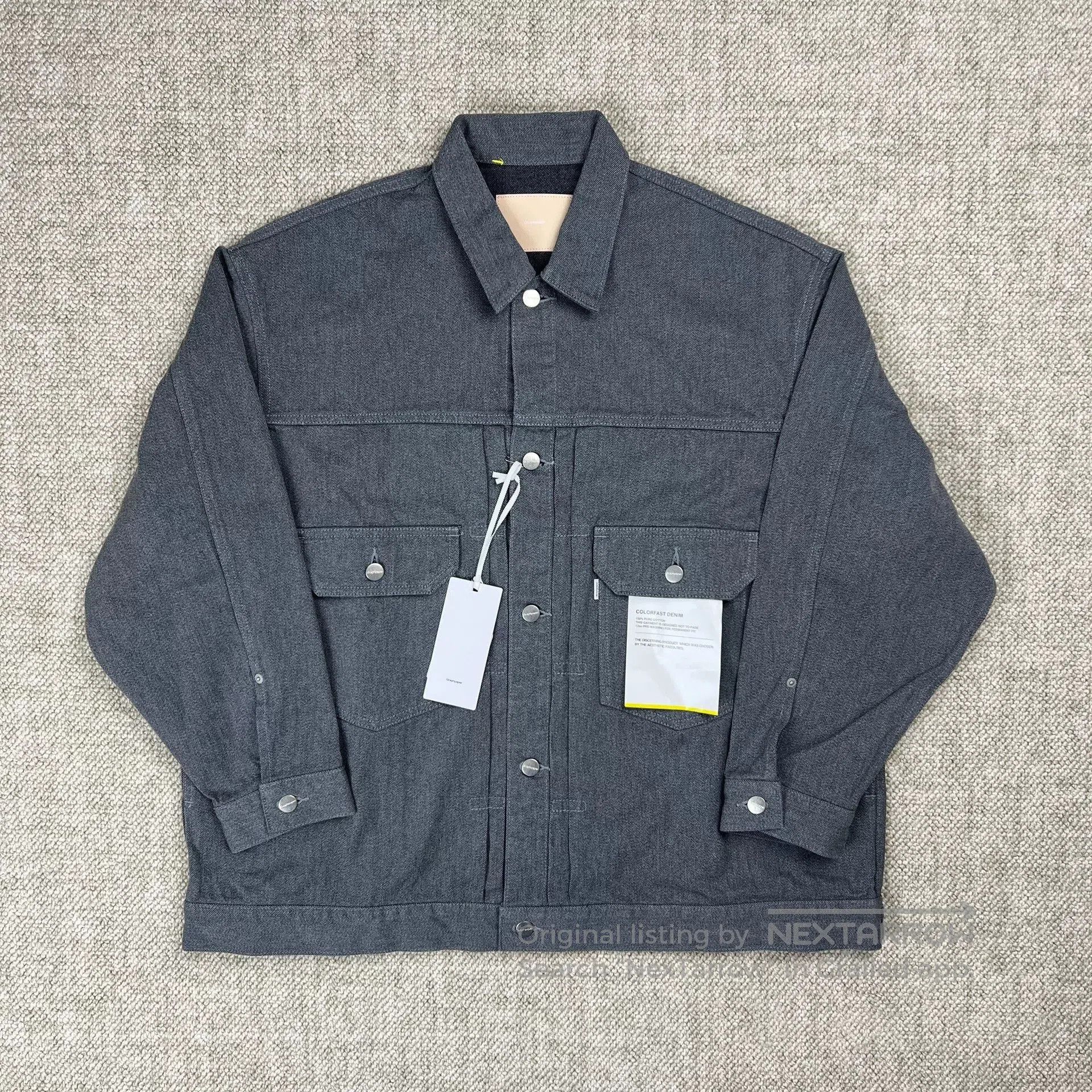 Graphpaper Loose Denim Jacket by Graphpaper. Size US S / EU 44-46 / 1 - 1 Thumbnail