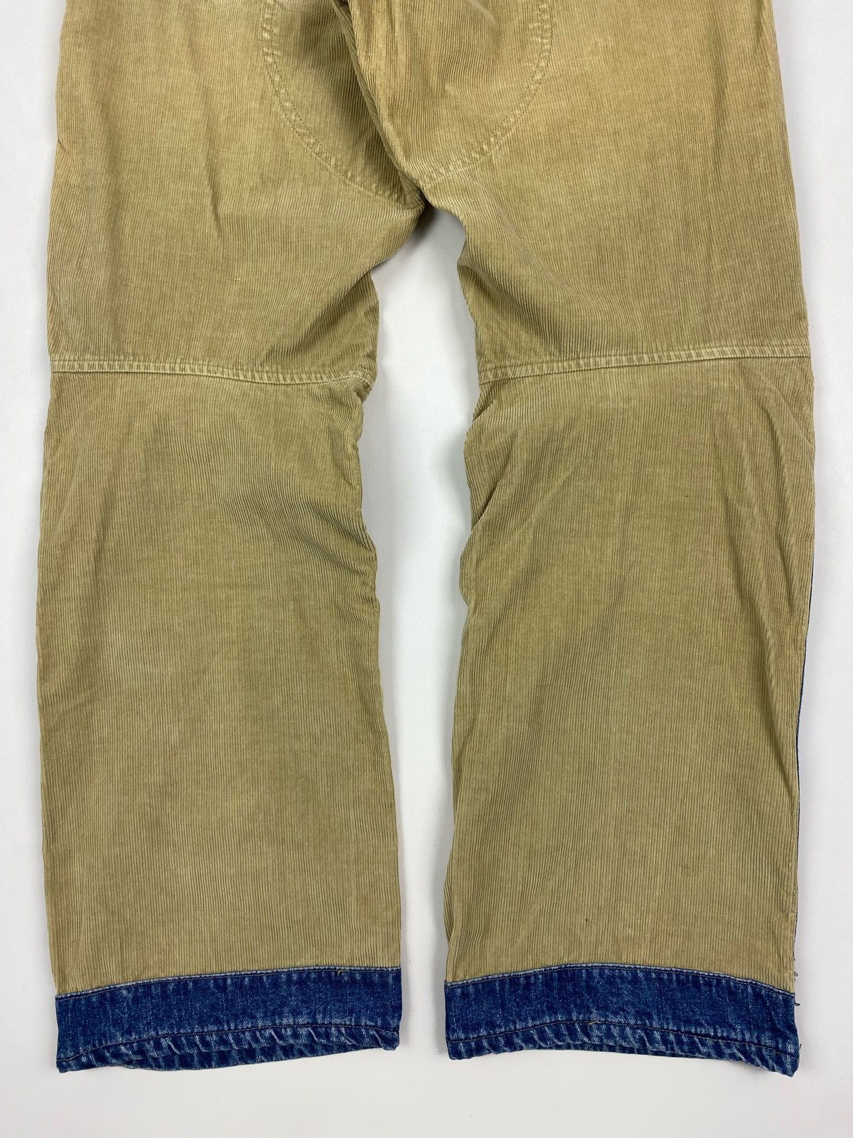 G-Star Y2K Vintage G-Star Elwood 3D Combined Denim & Corduroy Pants Size US 32 / EU 48 - 11 Thumbnail