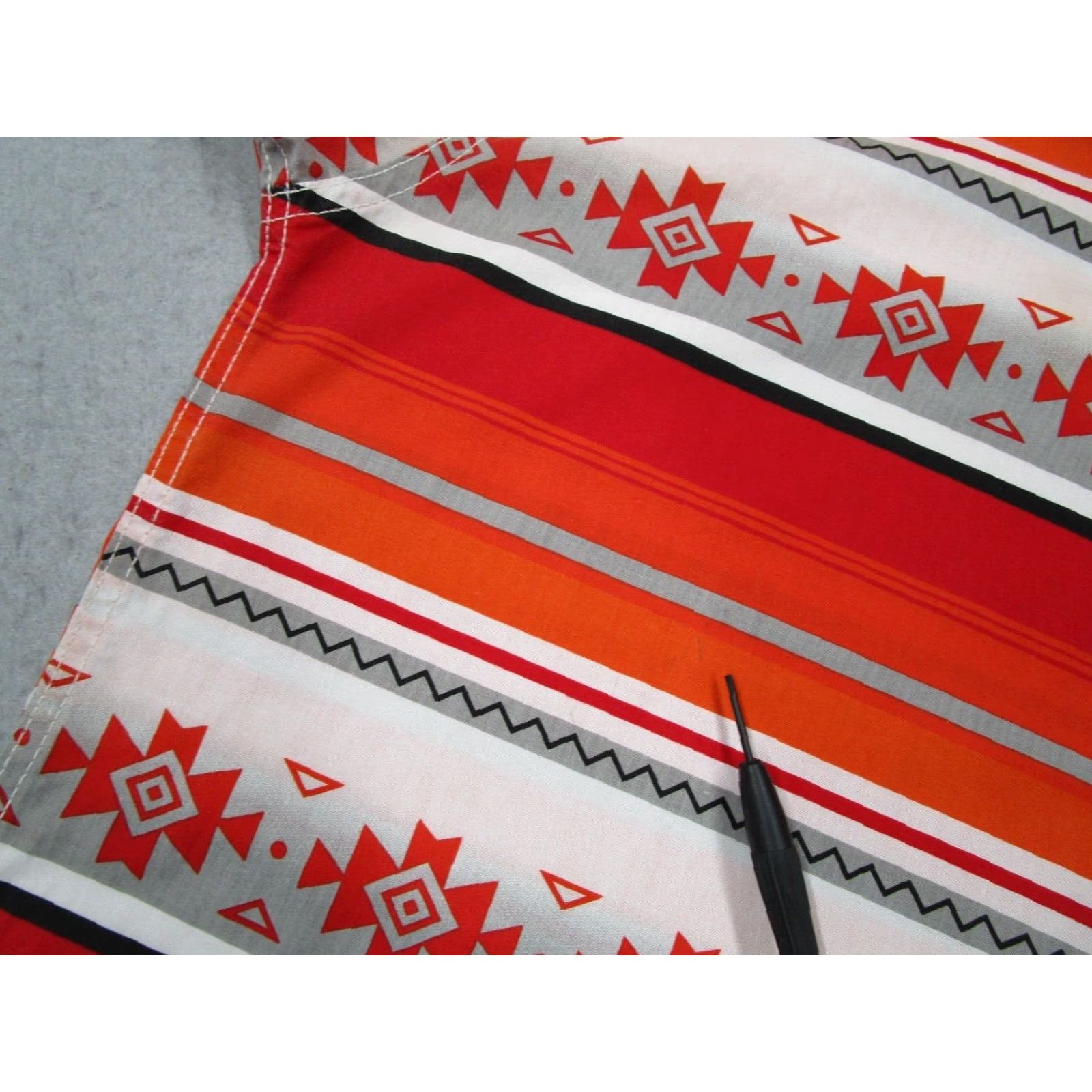 Southpole Southpole Shirt Men Large Red Button-Up Southwest Geometric Aztec Streetwear Casual Size US L / EU 52-54 / 3 - 4 Thumbnail
