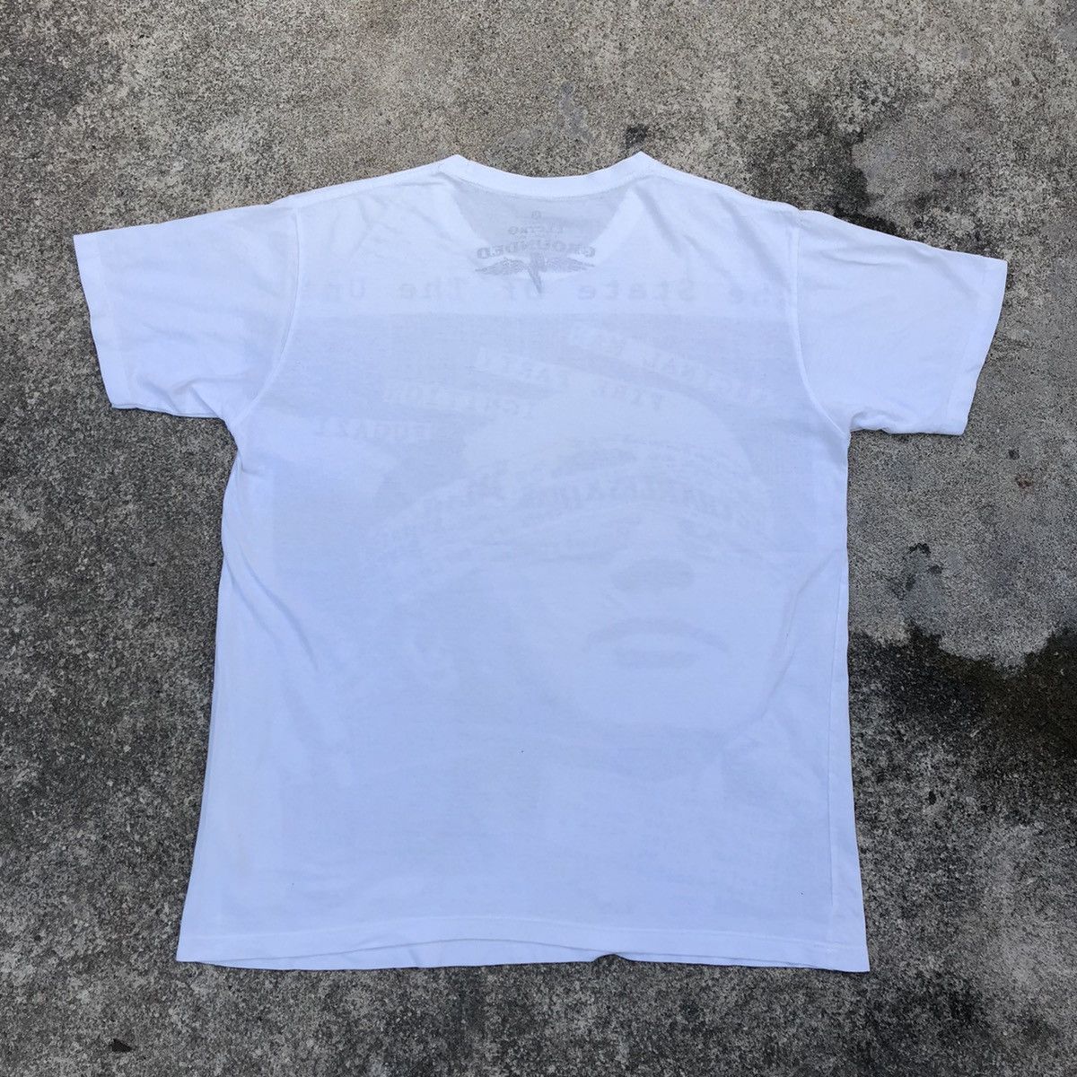 Band Tees × Vintage 🔥Rare🔥The State Of The Union Headlines Fugazi Punk List Size US L / EU 52-54 / 3 - 6 Thumbnail