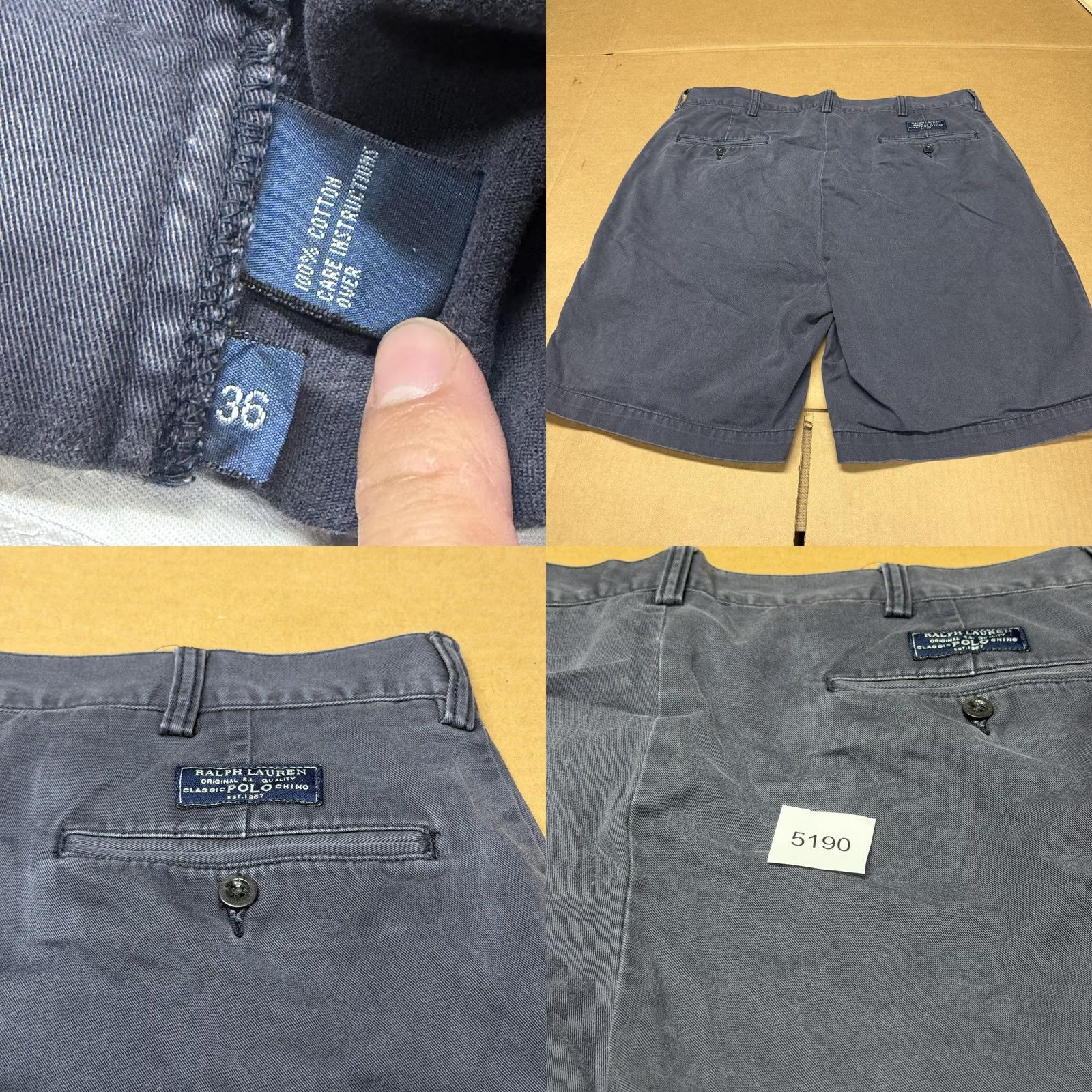 Polo Ralph Lauren Polo Ralph Lauren Mens Shorts 36 Blue Prospect Short Classic Chino Casual Summer Size US M / EU 48-50 / 2 - 8 Thumbnail
