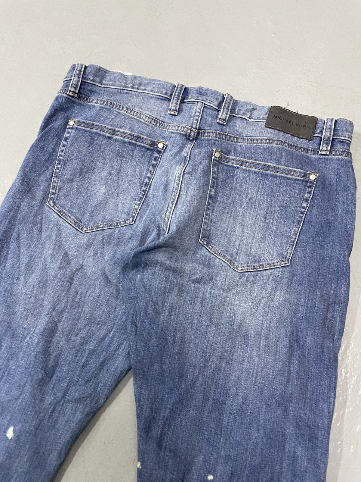Michael Kors Michael Kors Blue Denim Jeans – Classic Straight Fit Size US 36 / EU 52 - 13 Thumbnail