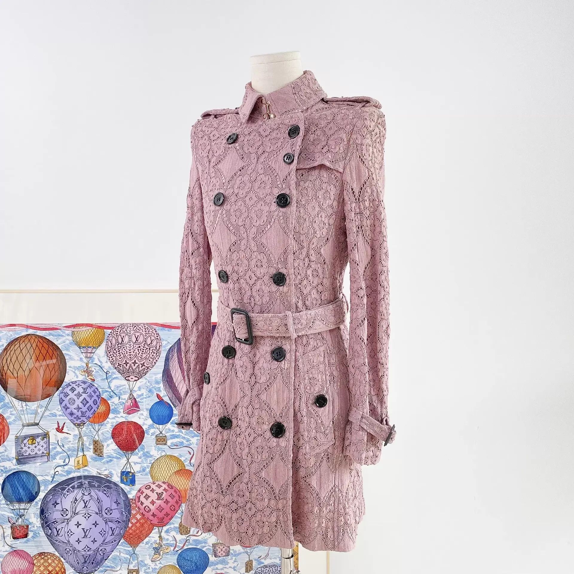 Burberry Burberry Purple Cutout Jacket EU38 Women's Size XS / US 0-2 / IT 36-38 - 5 Thumbnail