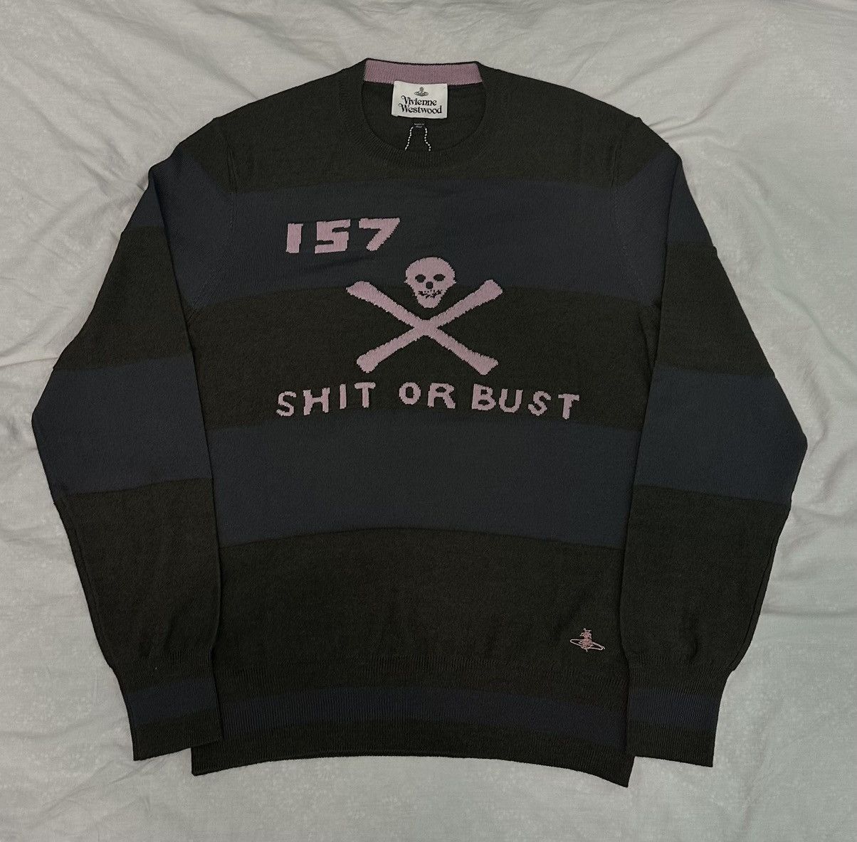 Vivienne Westwood Skull Vivienne Westwood knit sweater Size US L / EU 52-54 / 3 - 1 Thumbnail